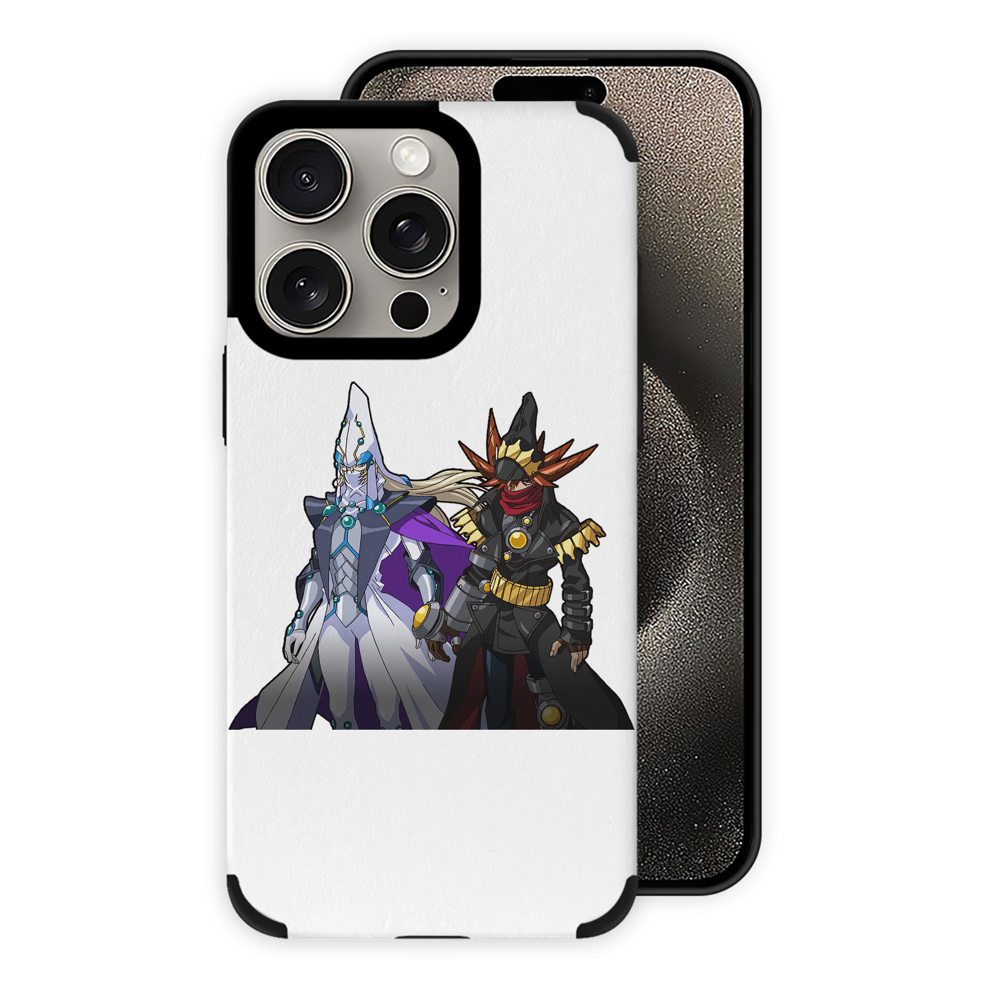 遊☆戯☆王 Yu-Gi-Oh! 【iPhone15ProMax対応】 PUレザー スマホケース 耐衝撃＆黄変防止