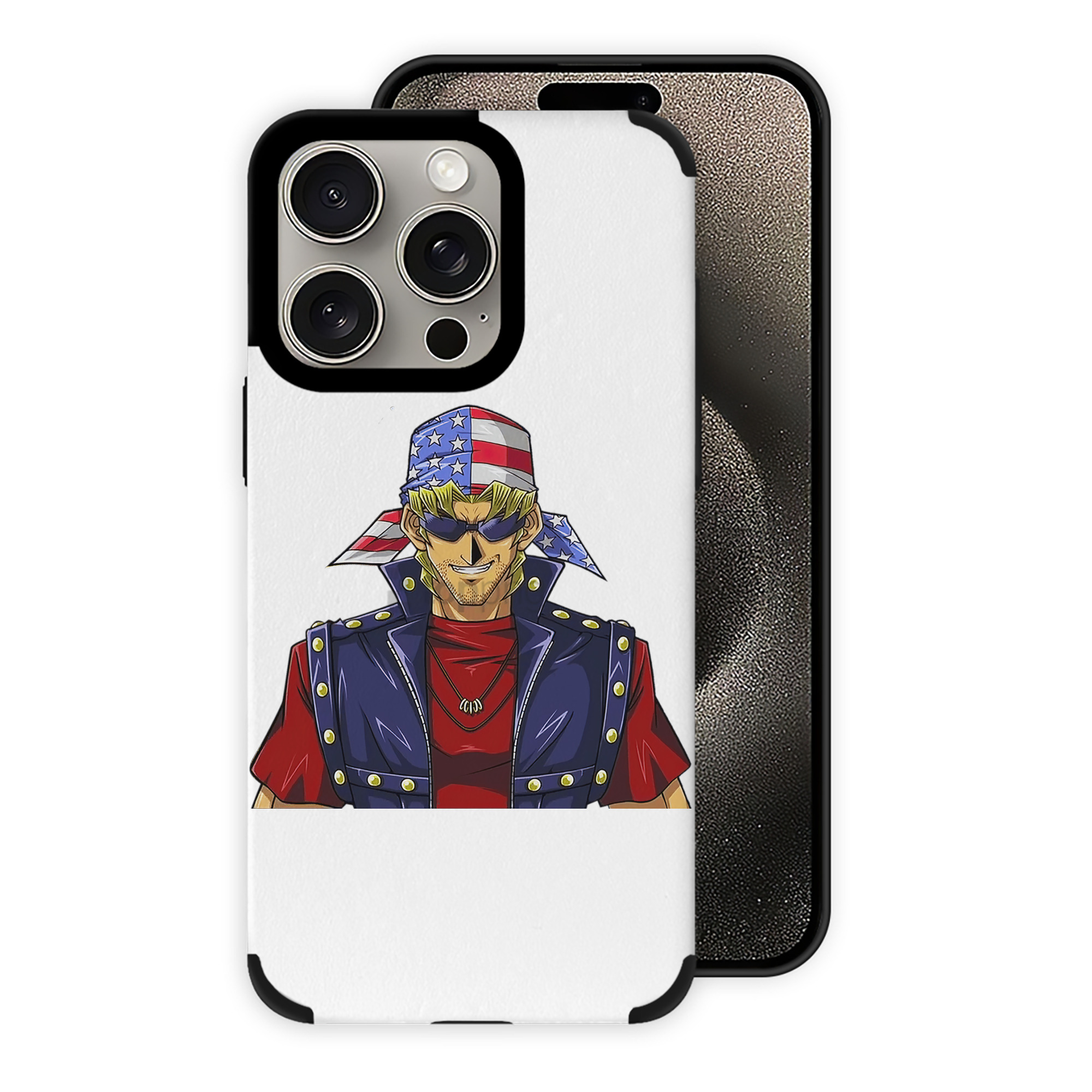 遊☆戯☆王 Yu-Gi-Oh! 【iPhone15ProMax対応】 PUレザー スマホケース 耐衝撃＆黄変防止