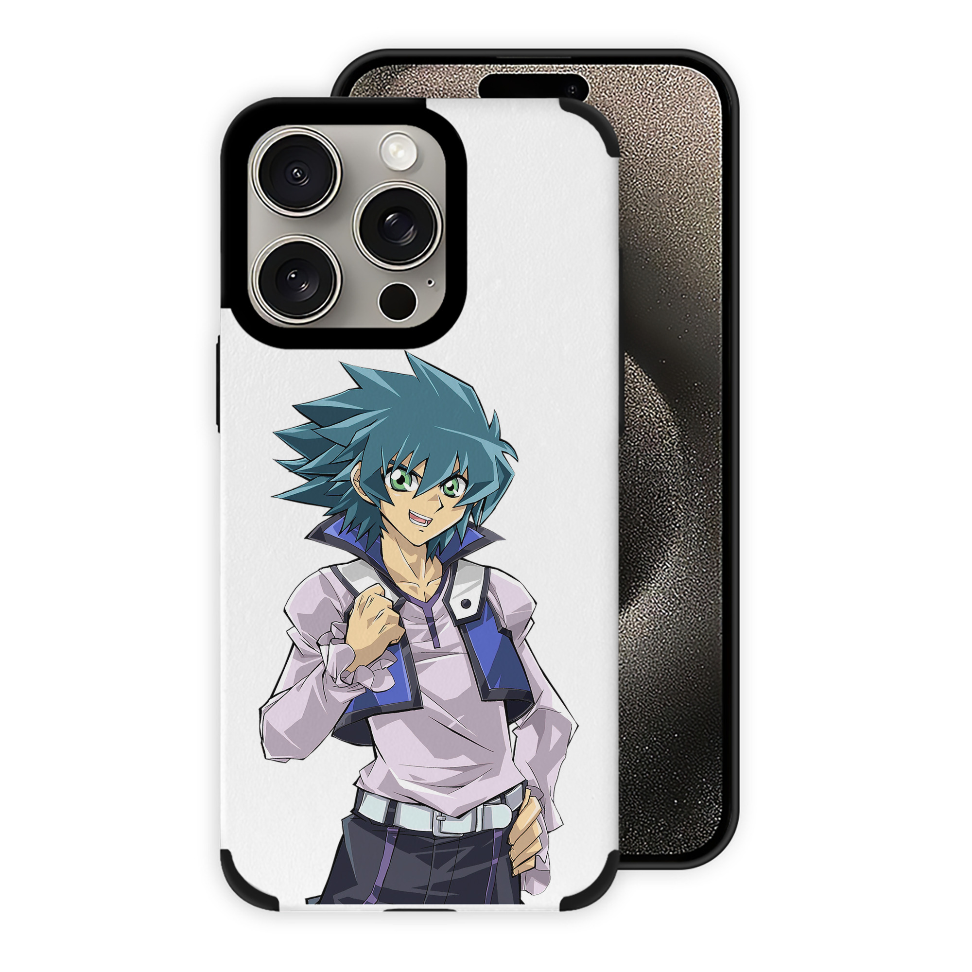 遊☆戯☆王 Yu-Gi-Oh! 【iPhone15ProMax対応】 PUレザー スマホケース 耐衝撃＆黄変防止