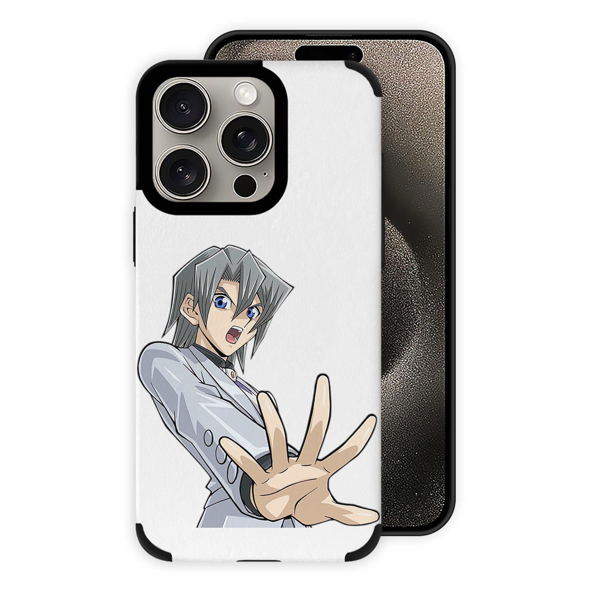 遊☆戯☆王 Yu-Gi-Oh! 【iPhone15ProMax対応】 PUレザー スマホケース 耐衝撃＆黄変防止