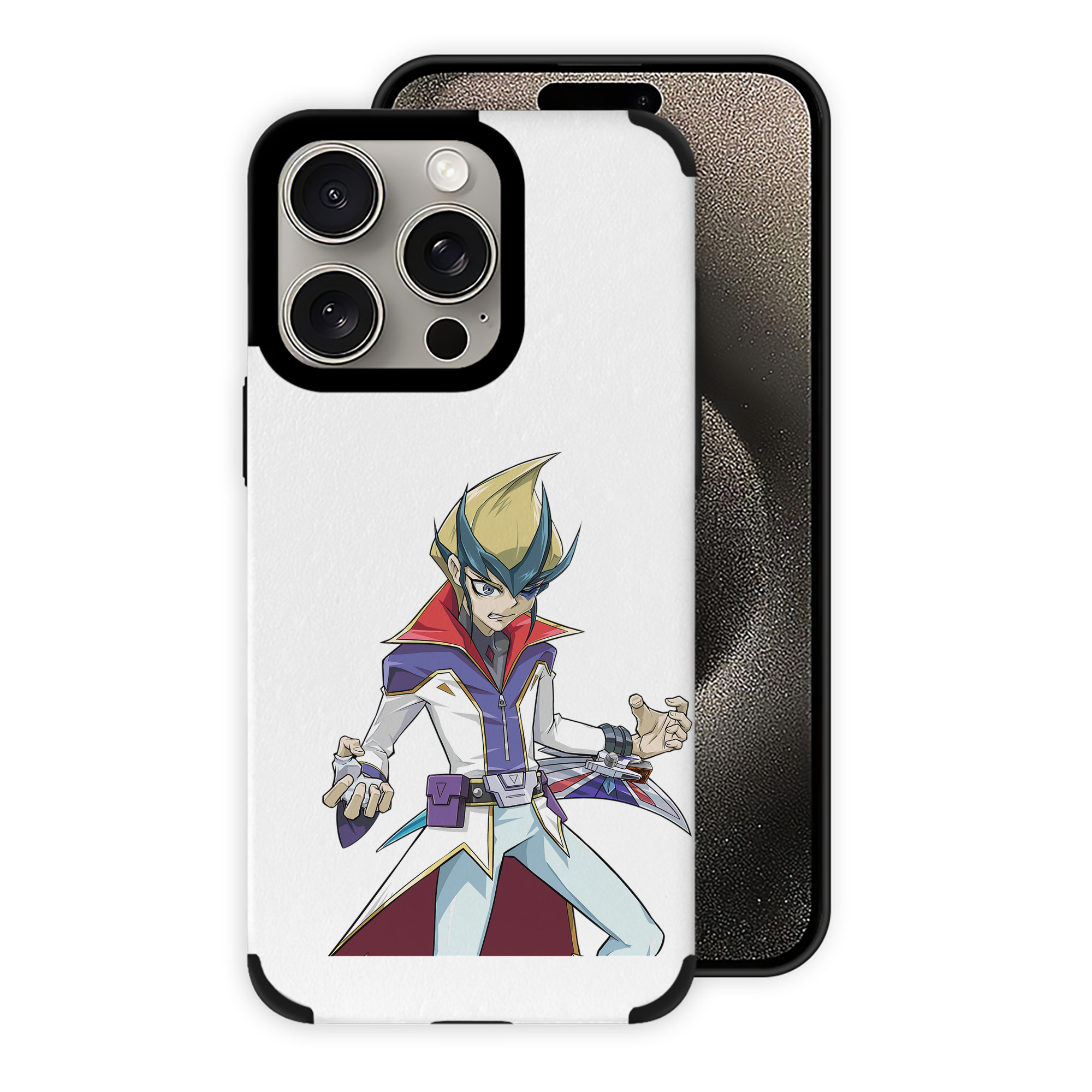 （画像用） 遊☆戯☆王 Yu-Gi-Oh! 【iPhone15ProMax対応】 PUレザー スマホケース 耐衝撃＆黄変防止