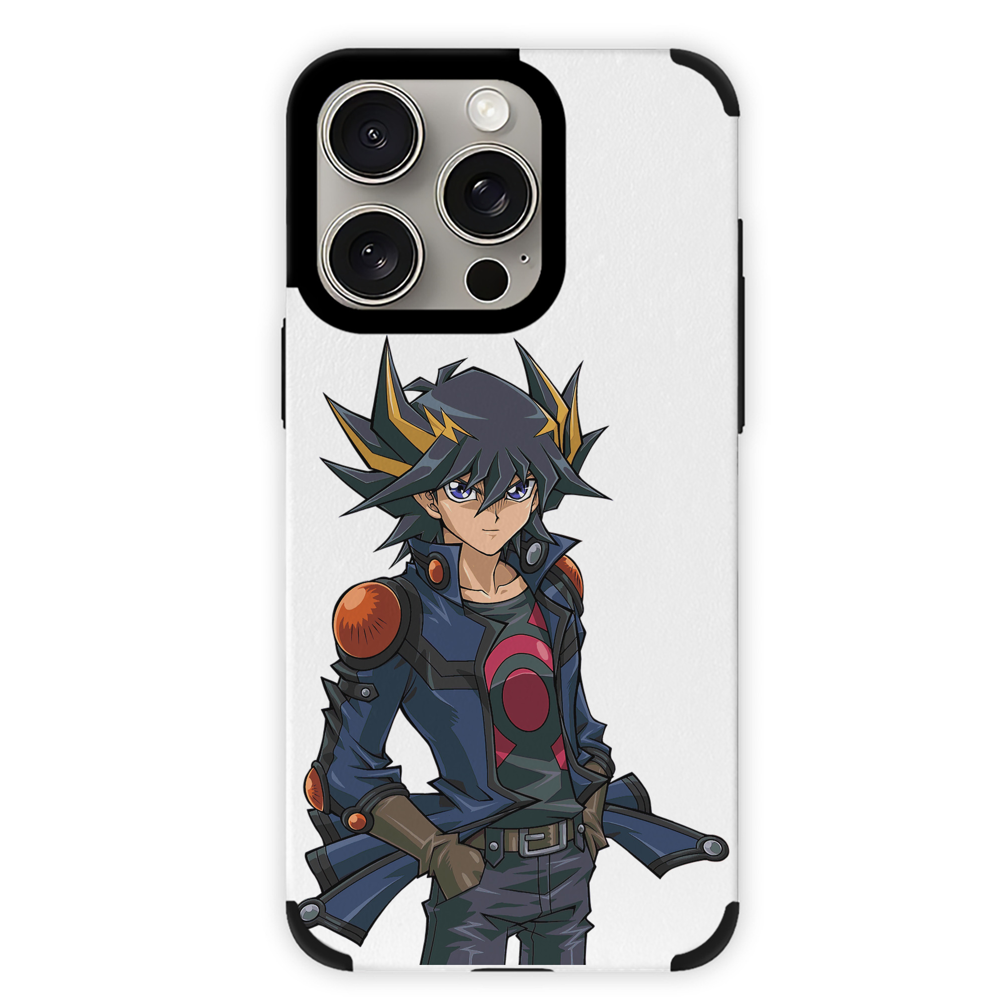 遊☆戯☆王 Yu-Gi-Oh! 【iPhone15ProMax対応】 PUレザー スマホケース 耐衝撃＆黄変防止