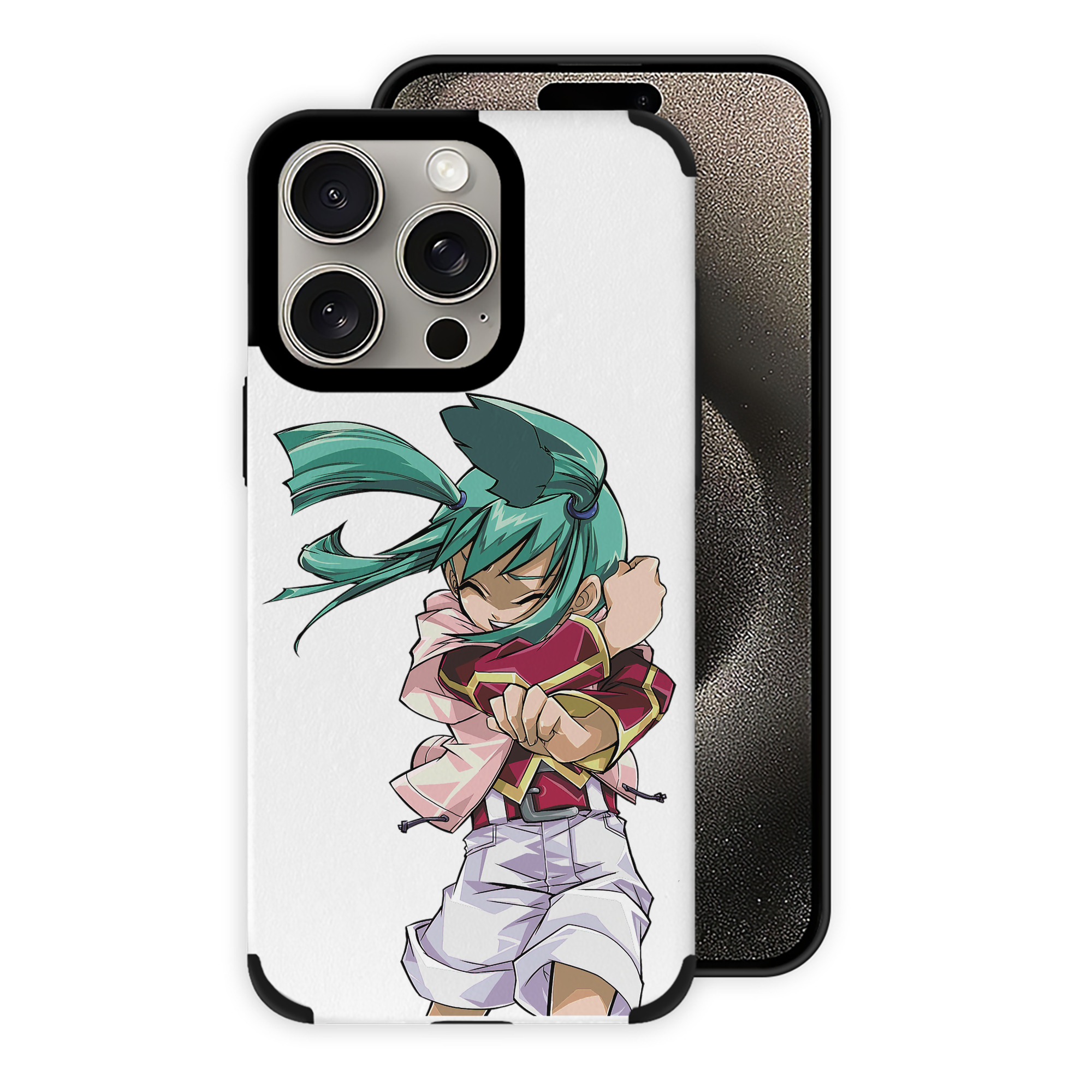 遊☆戯☆王 Yu-Gi-Oh! 【iPhone15ProMax対応】 PUレザー スマホケース 耐衝撃＆黄変防止
