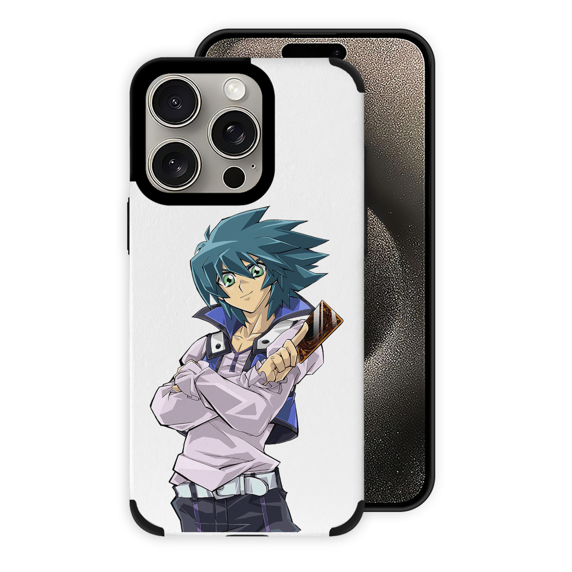（画像用） 遊☆戯☆王 Yu-Gi-Oh! 【iPhone15ProMax対応】 PUレザー スマホケース 耐衝撃＆黄変防止