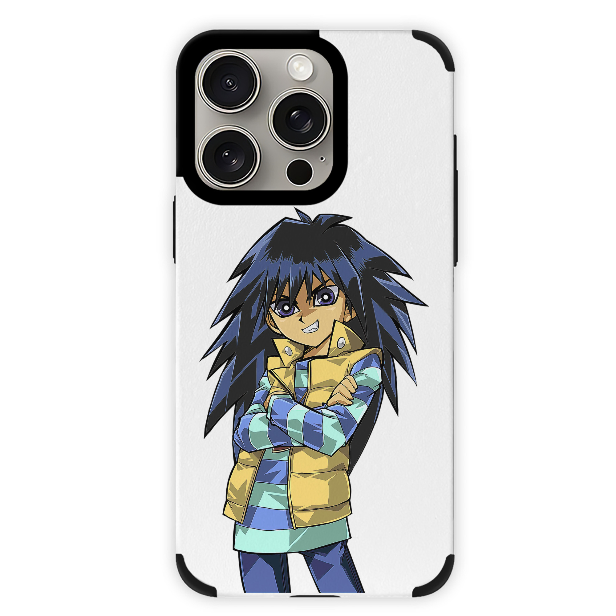 遊☆戯☆王 Yu-Gi-Oh! 【iPhone15ProMax対応】 PUレザー スマホケース 耐衝撃＆黄変防止
