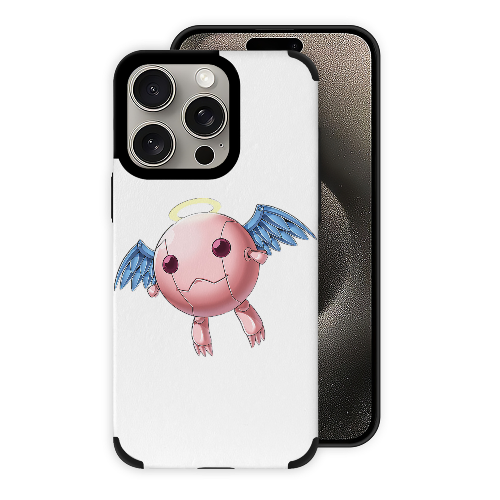 遊☆戯☆王 Yu-Gi-Oh! 【iPhone15ProMax対応】 PUレザー スマホケース 耐衝撃＆黄変防止