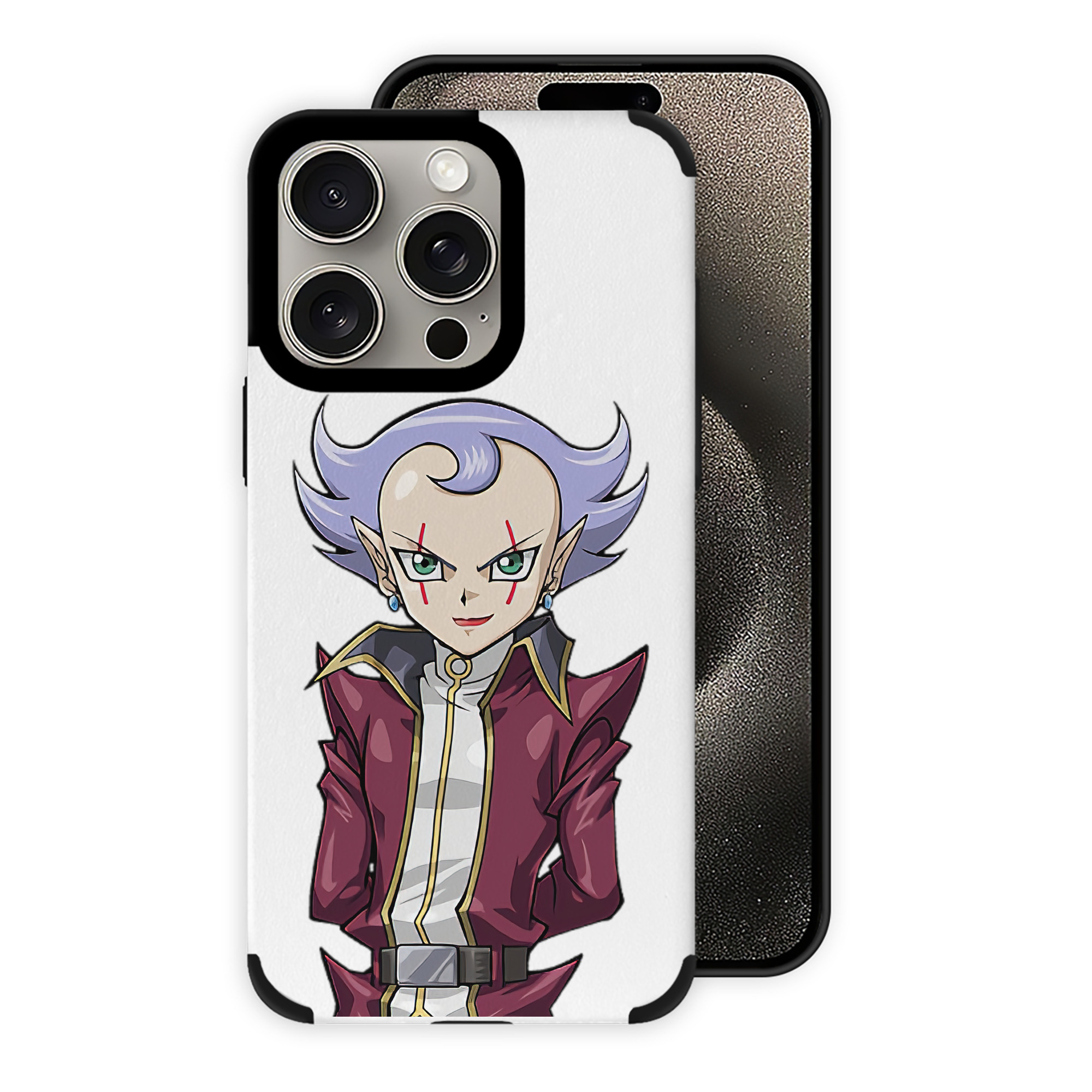 遊☆戯☆王 Yu-Gi-Oh! 【iPhone15ProMax対応】 PUレザー スマホケース 耐衝撃＆黄変防止