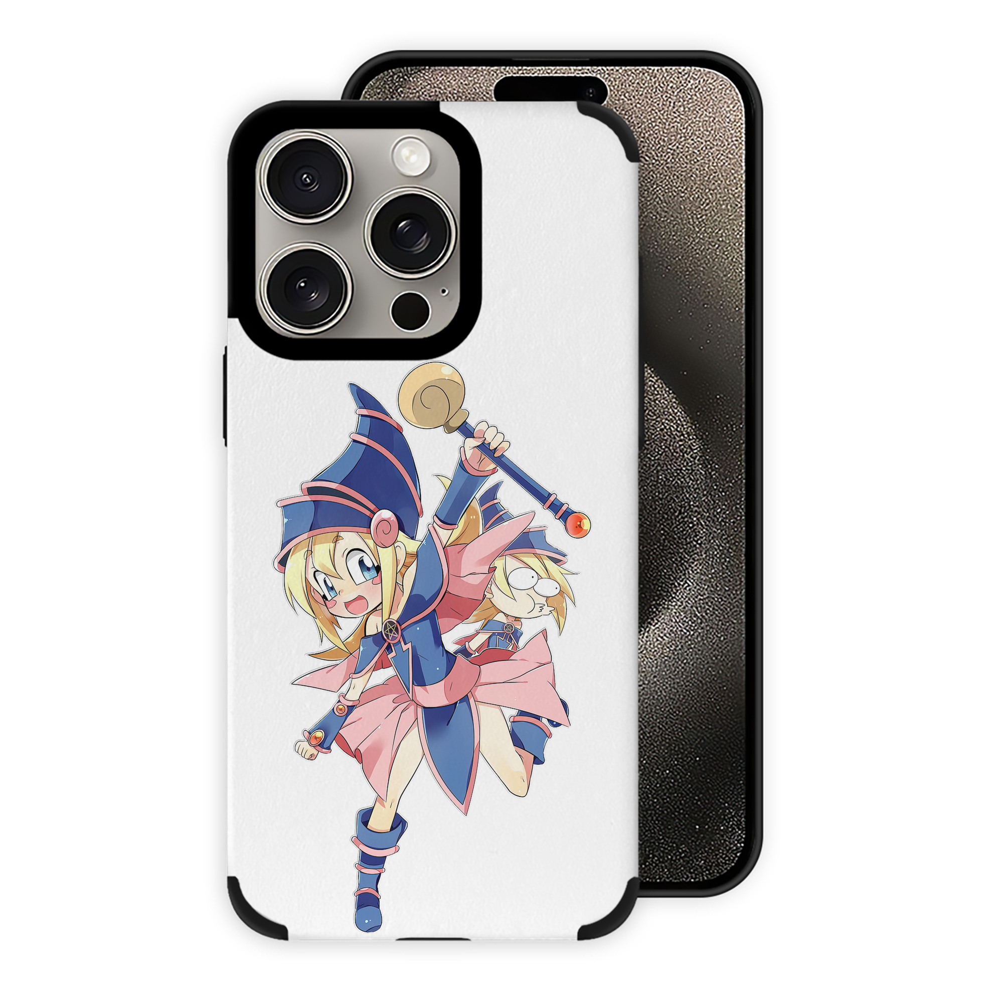 遊☆戯☆王 Yu-Gi-Oh! 【iPhone15ProMax対応】 PUレザー スマホケース 耐衝撃＆黄変防止
