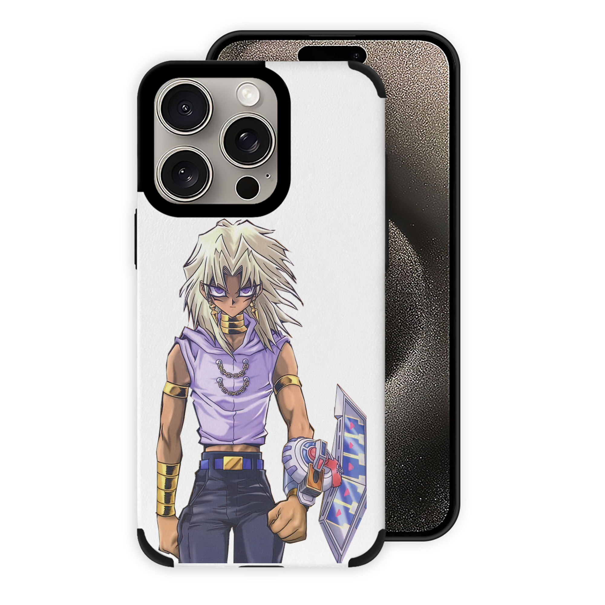遊☆戯☆王 Yu-Gi-Oh! 【iPhone15ProMax対応】 PUレザー スマホケース 耐衝撃＆黄変防止
