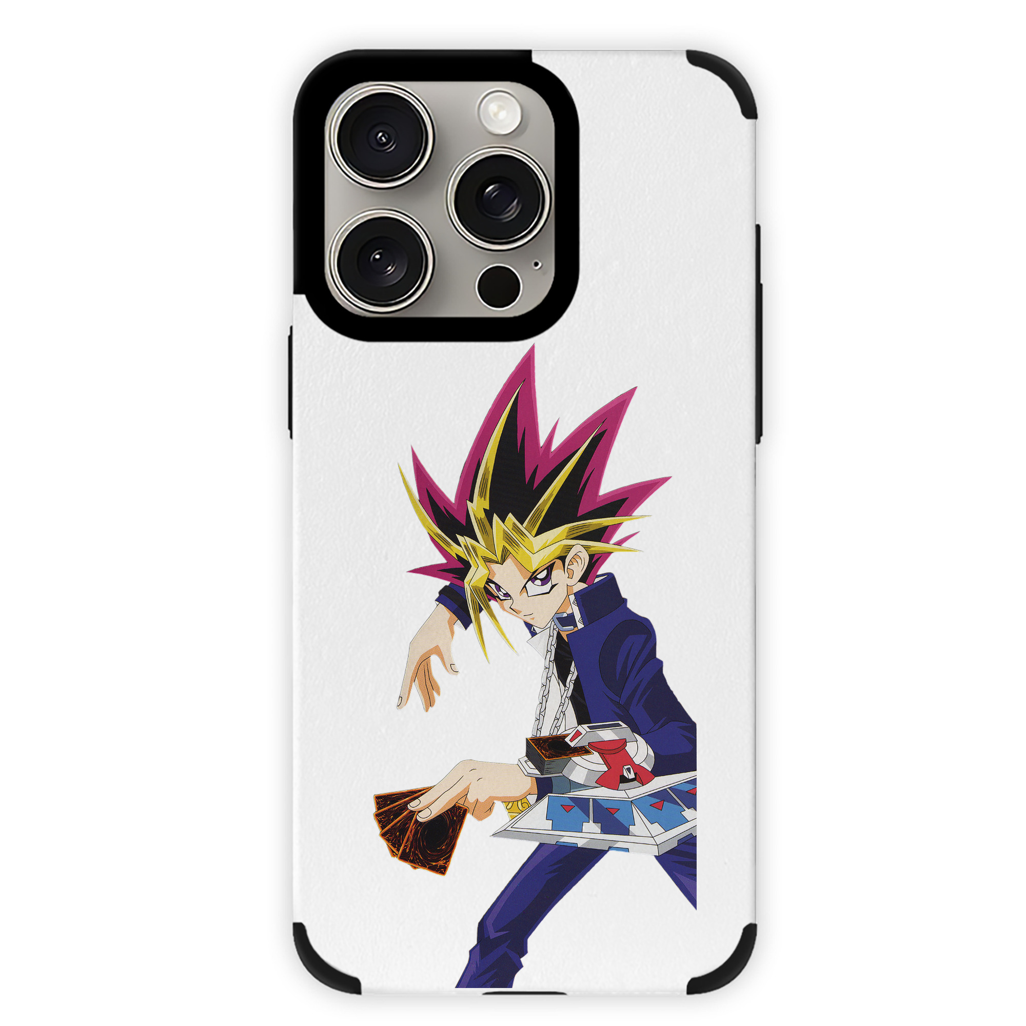 （画像用） 遊☆戯☆王 Yu-Gi-Oh! 【iPhone15ProMax対応】 PUレザー スマホケース 耐衝撃＆黄変防止