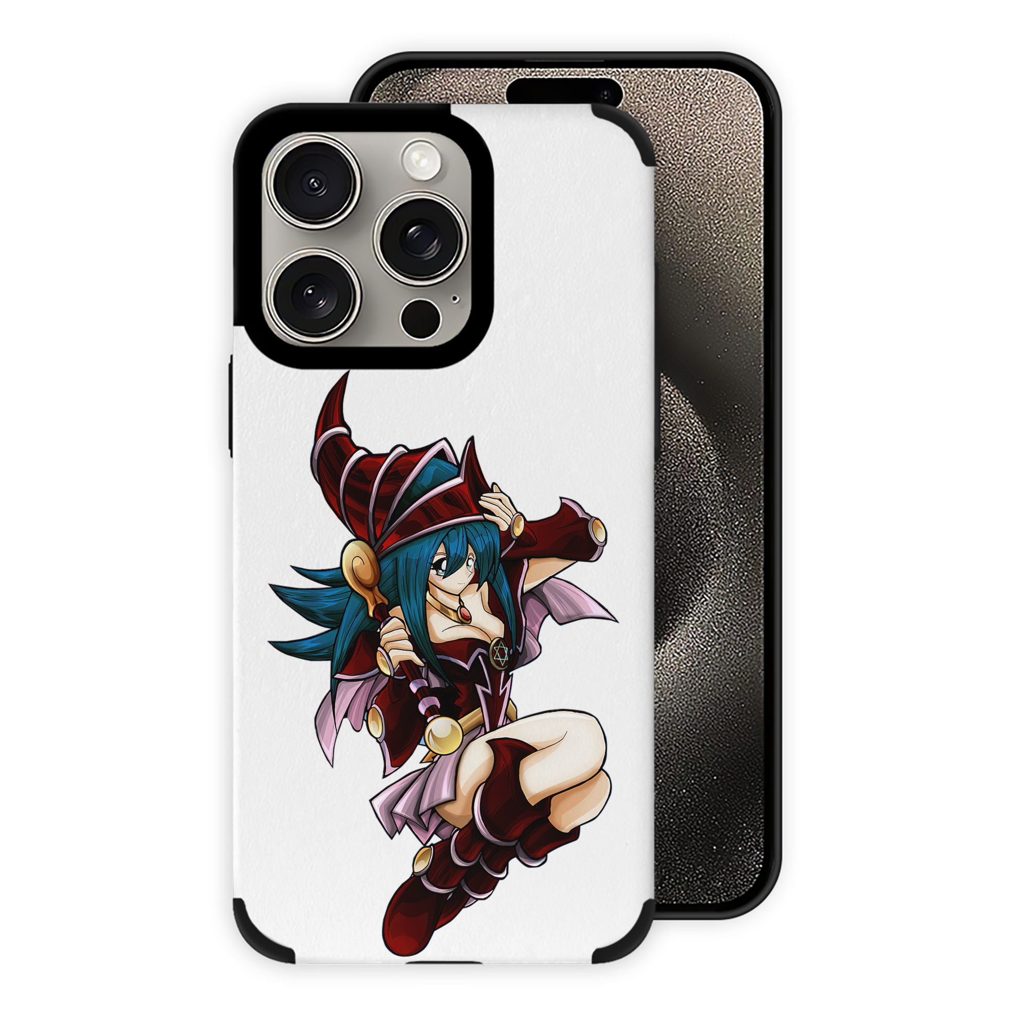 遊☆戯☆王 Yu-Gi-Oh! 【iPhone15ProMax対応】 PUレザー スマホケース 耐衝撃＆黄変防止