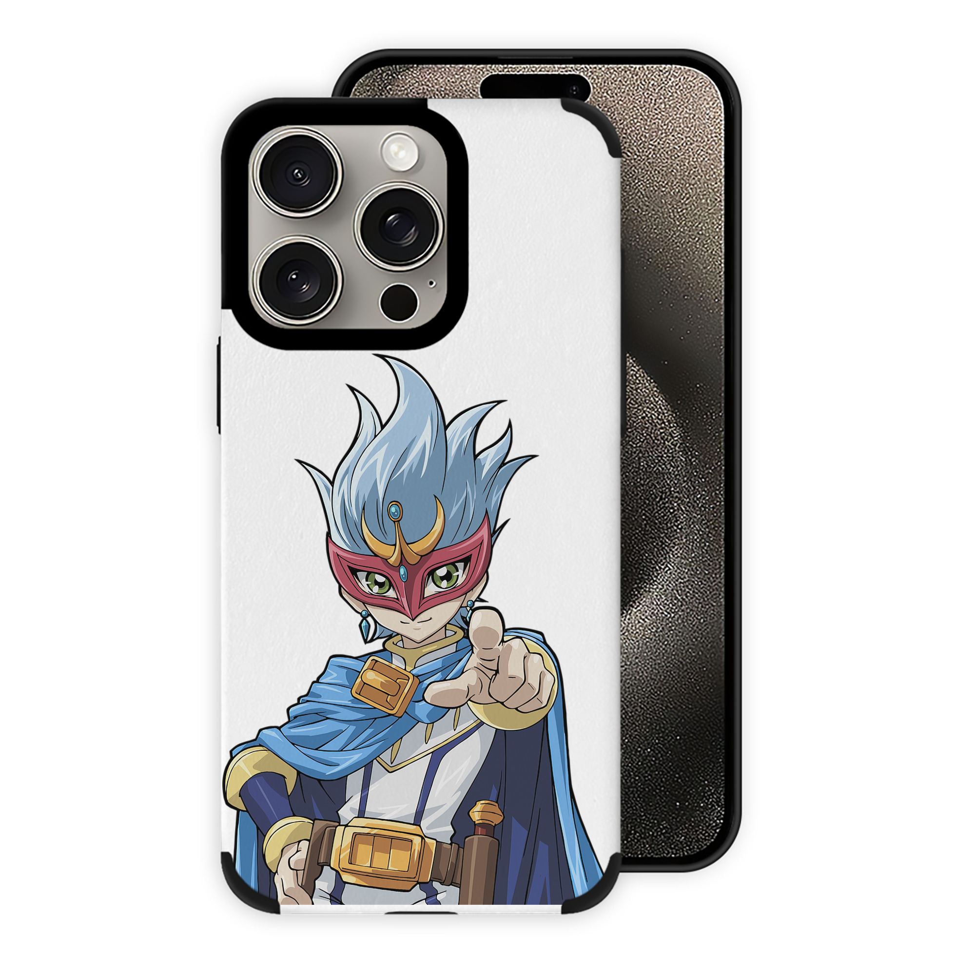 遊☆戯☆王 Yu-Gi-Oh! 【iPhone15ProMax対応】 PUレザー スマホケース 耐衝撃＆黄変防止