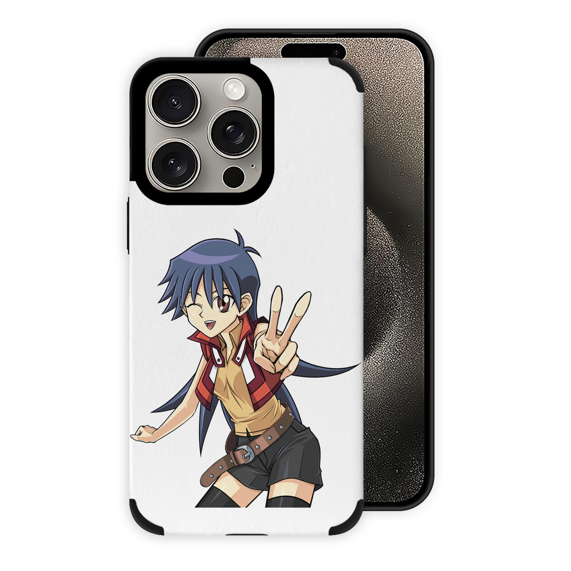 遊☆戯☆王 Yu-Gi-Oh! 【iPhone15ProMax対応】 PUレザー スマホケース 耐衝撃＆黄変防止