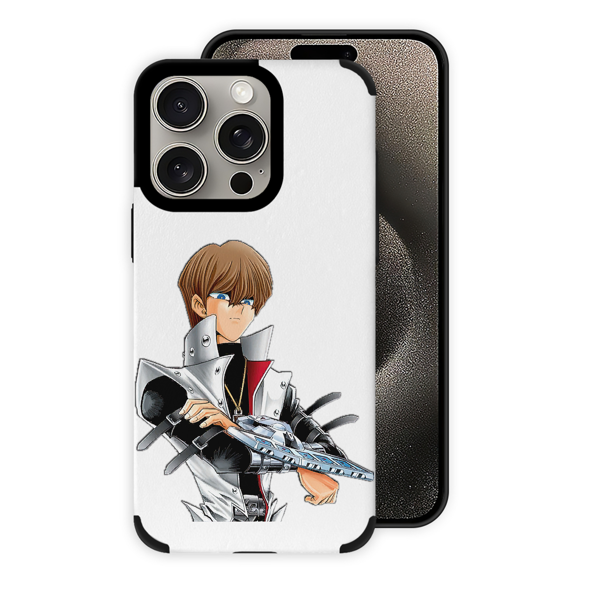 遊☆戯☆王 Yu-Gi-Oh! 【iPhone15ProMax対応】 PUレザー スマホケース 耐衝撃＆黄変防止