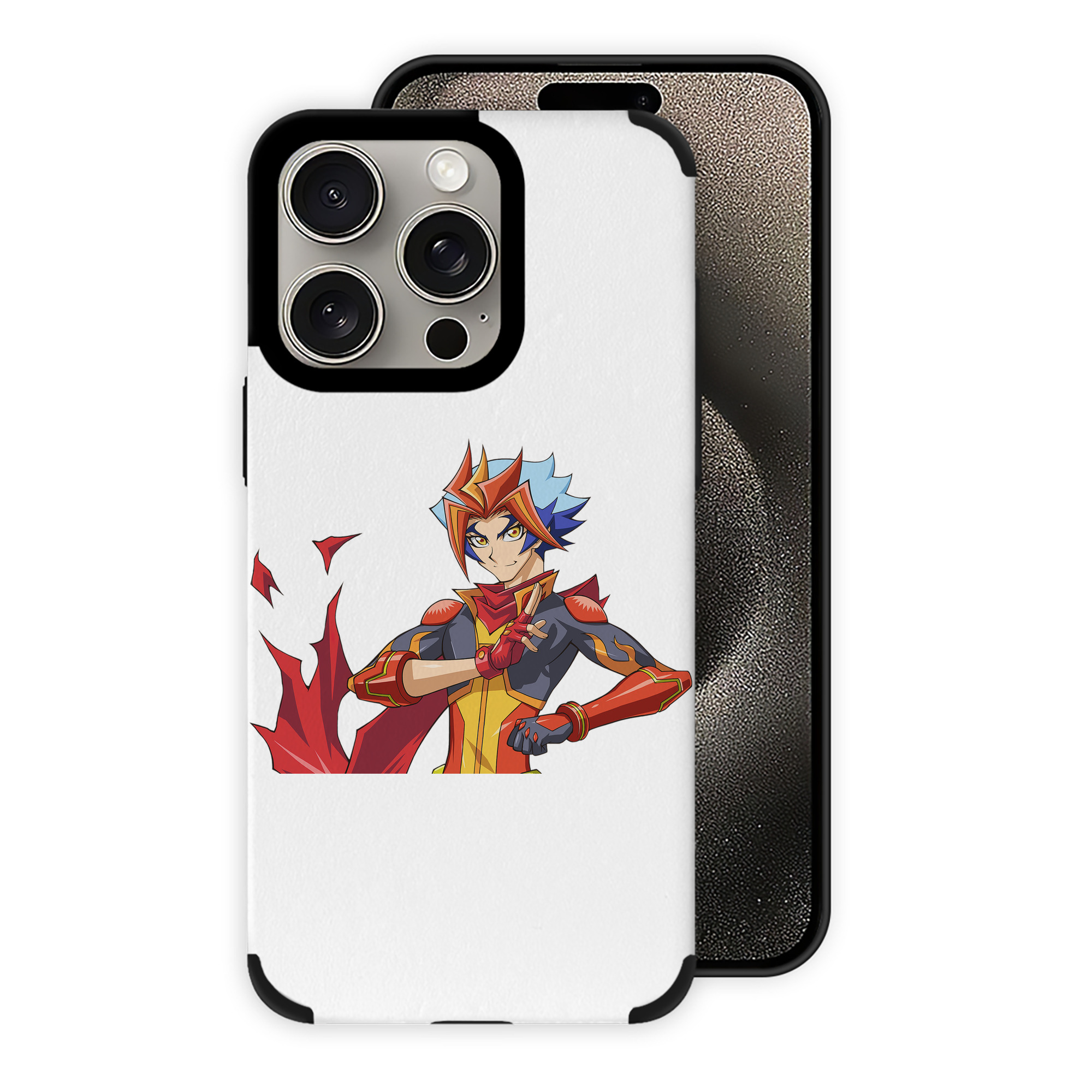 遊☆戯☆王 Yu-Gi-Oh! 【iPhone15ProMax対応】 PUレザー スマホケース 耐衝撃＆黄変防止
