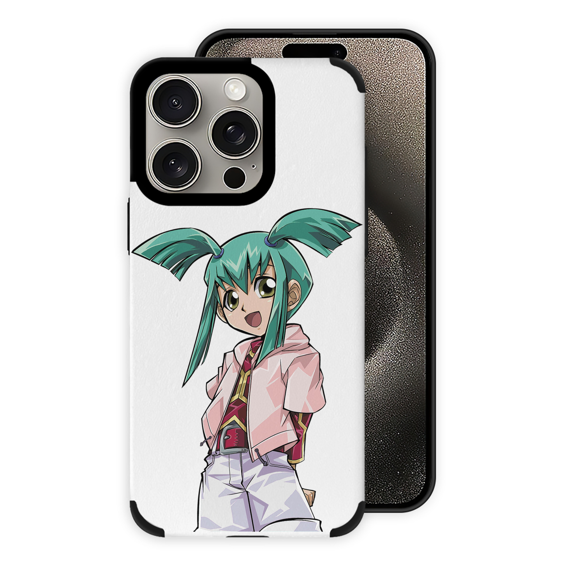 遊☆戯☆王 Yu-Gi-Oh! 【iPhone15ProMax対応】 PUレザー スマホケース 耐衝撃＆黄変防止
