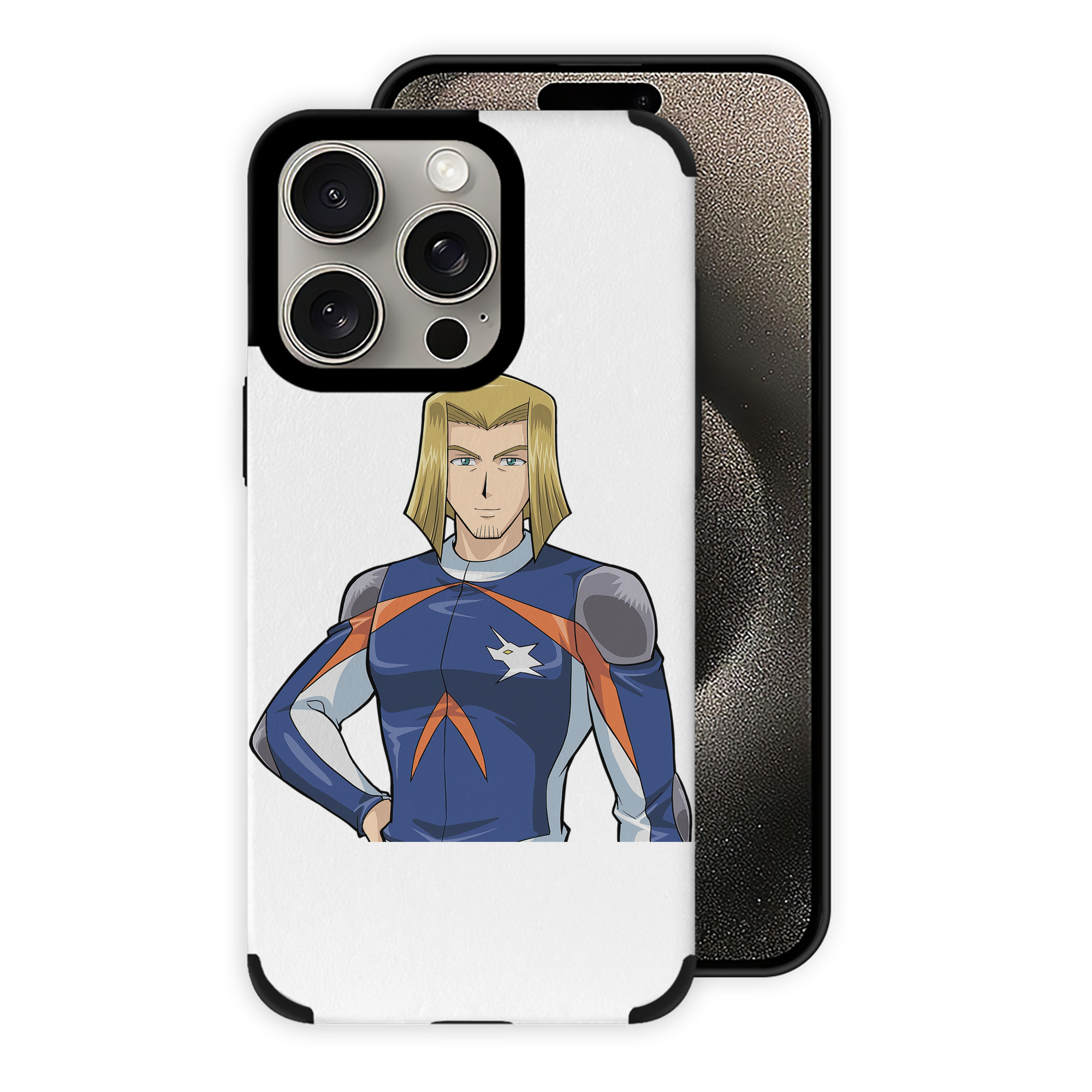 遊☆戯☆王 Yu-Gi-Oh! 【iPhone15ProMax対応】 PUレザー スマホケース 耐衝撃＆黄変防止