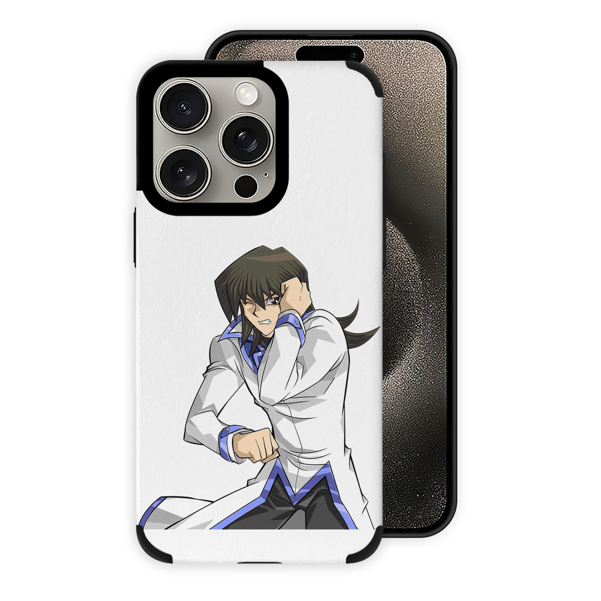 （画像用） 遊☆戯☆王 Yu-Gi-Oh! 【iPhone15ProMax対応】 PUレザー スマホケース 耐衝撃＆黄変防止