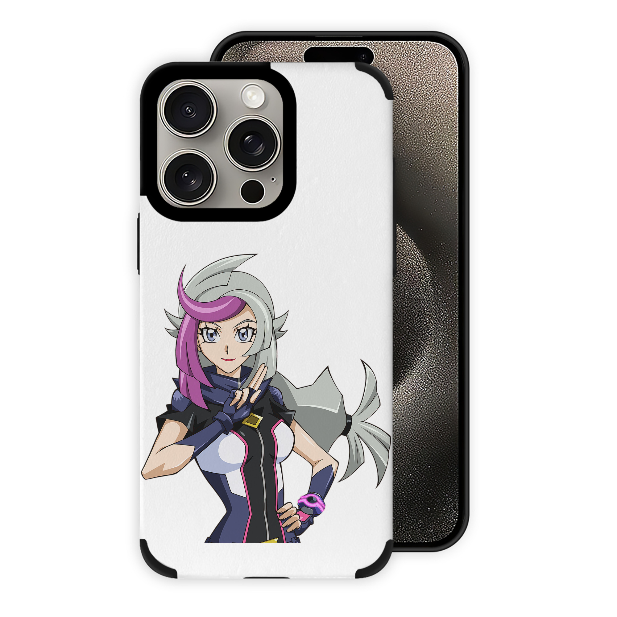 （画像用） 遊☆戯☆王 Yu-Gi-Oh! 【iPhone15ProMax対応】 PUレザー スマホケース 耐衝撃＆黄変防止