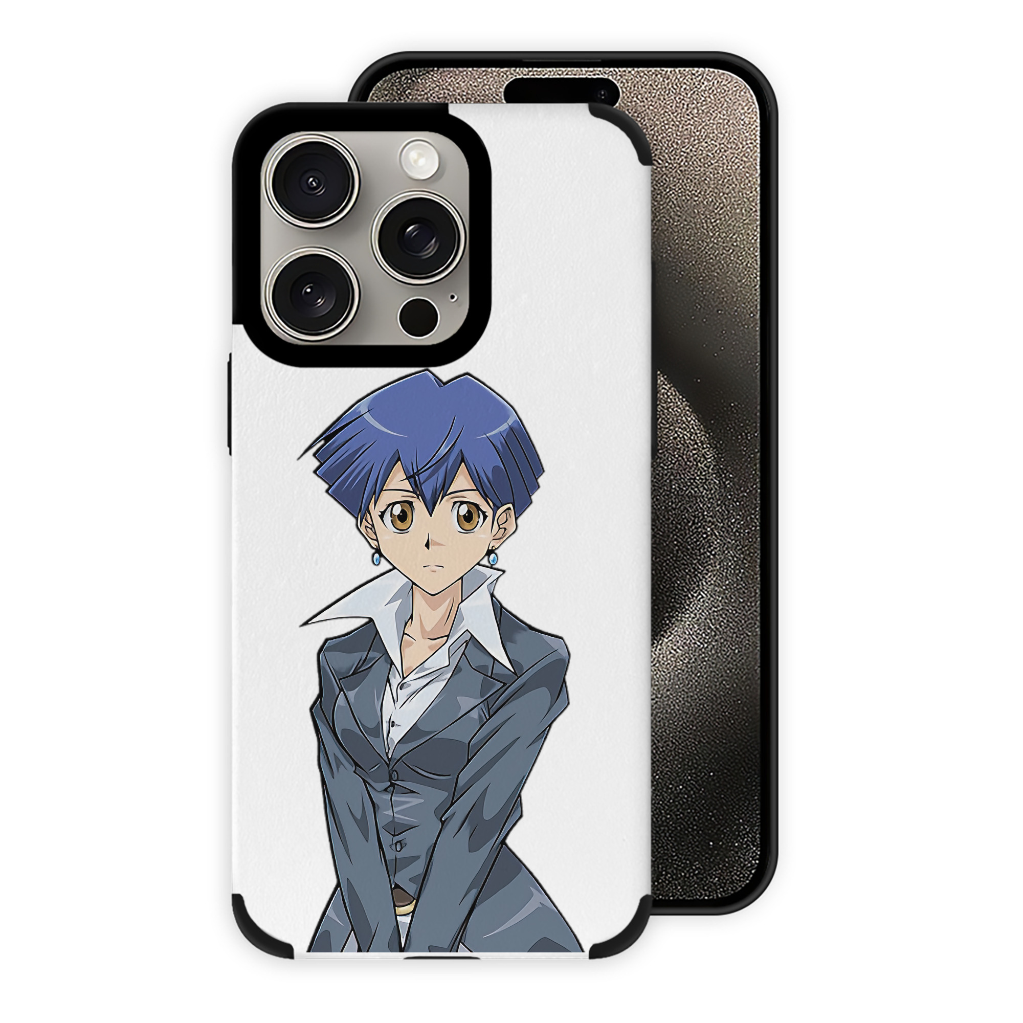 遊☆戯☆王 Yu-Gi-Oh! 【iPhone15ProMax対応】 PUレザー スマホケース 耐衝撃＆黄変防止