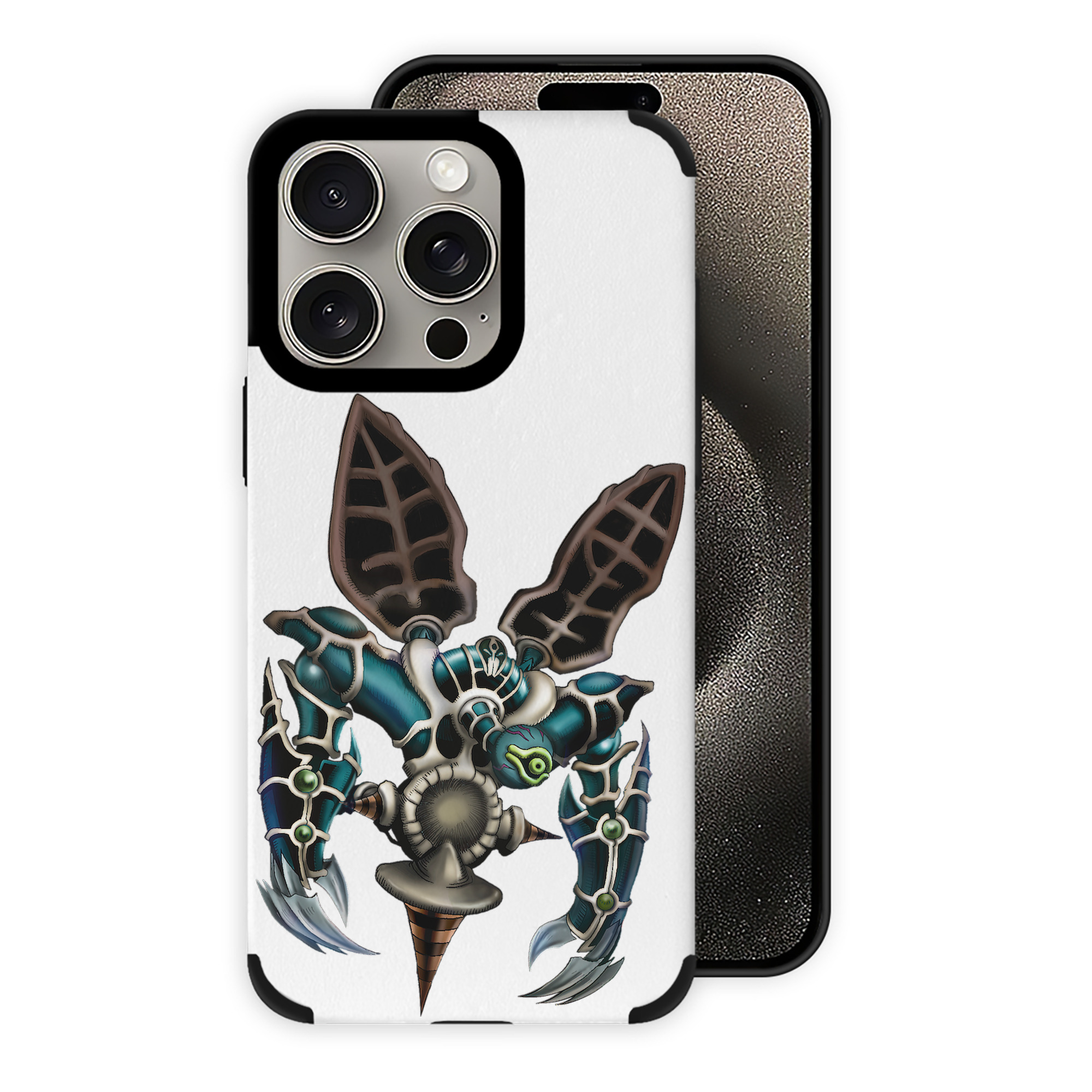 遊☆戯☆王 Yu-Gi-Oh! 【iPhone15ProMax対応】 PUレザー スマホケース 耐衝撃＆黄変防止