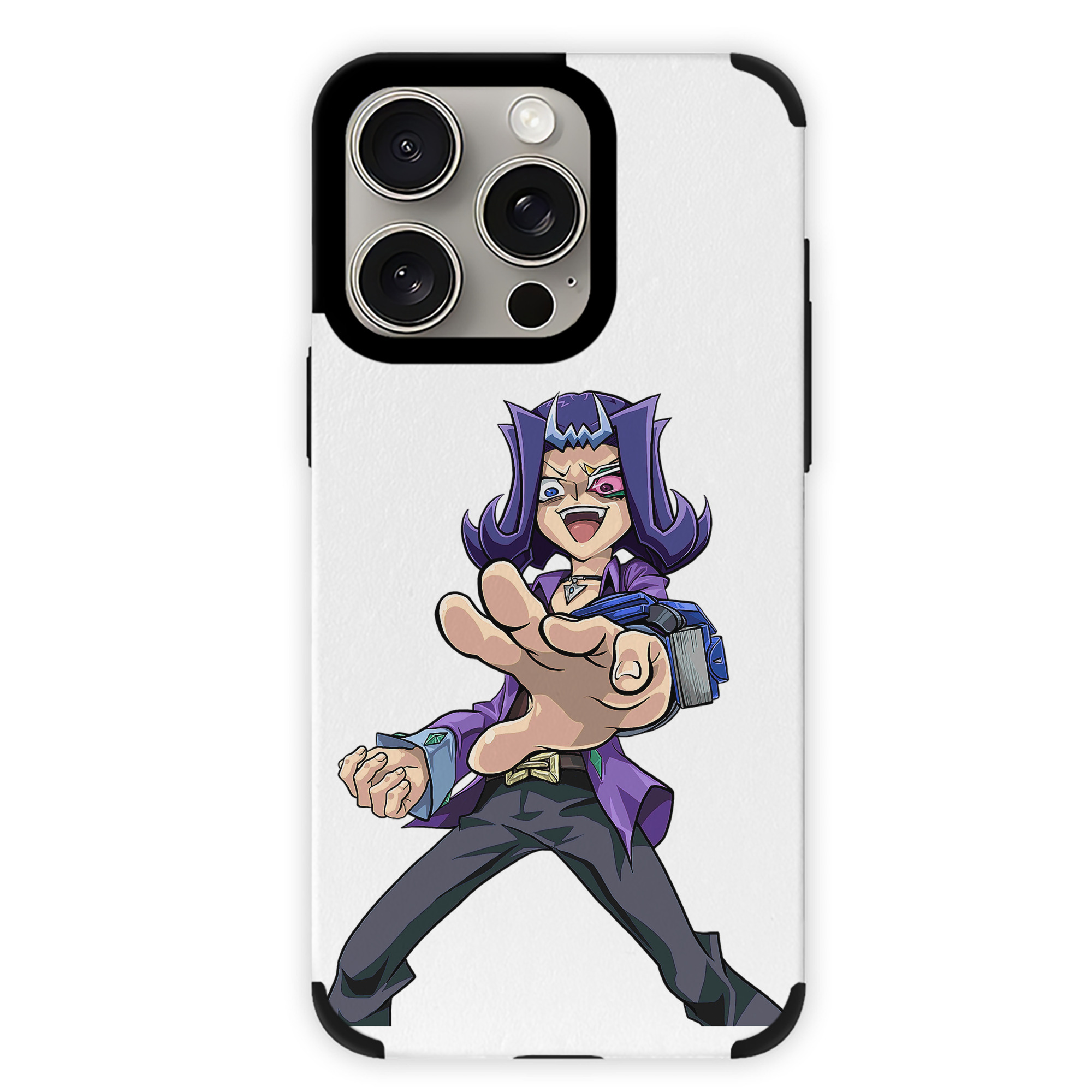 遊☆戯☆王 Yu-Gi-Oh! 【iPhone15ProMax対応】 PUレザー スマホケース 耐衝撃＆黄変防止