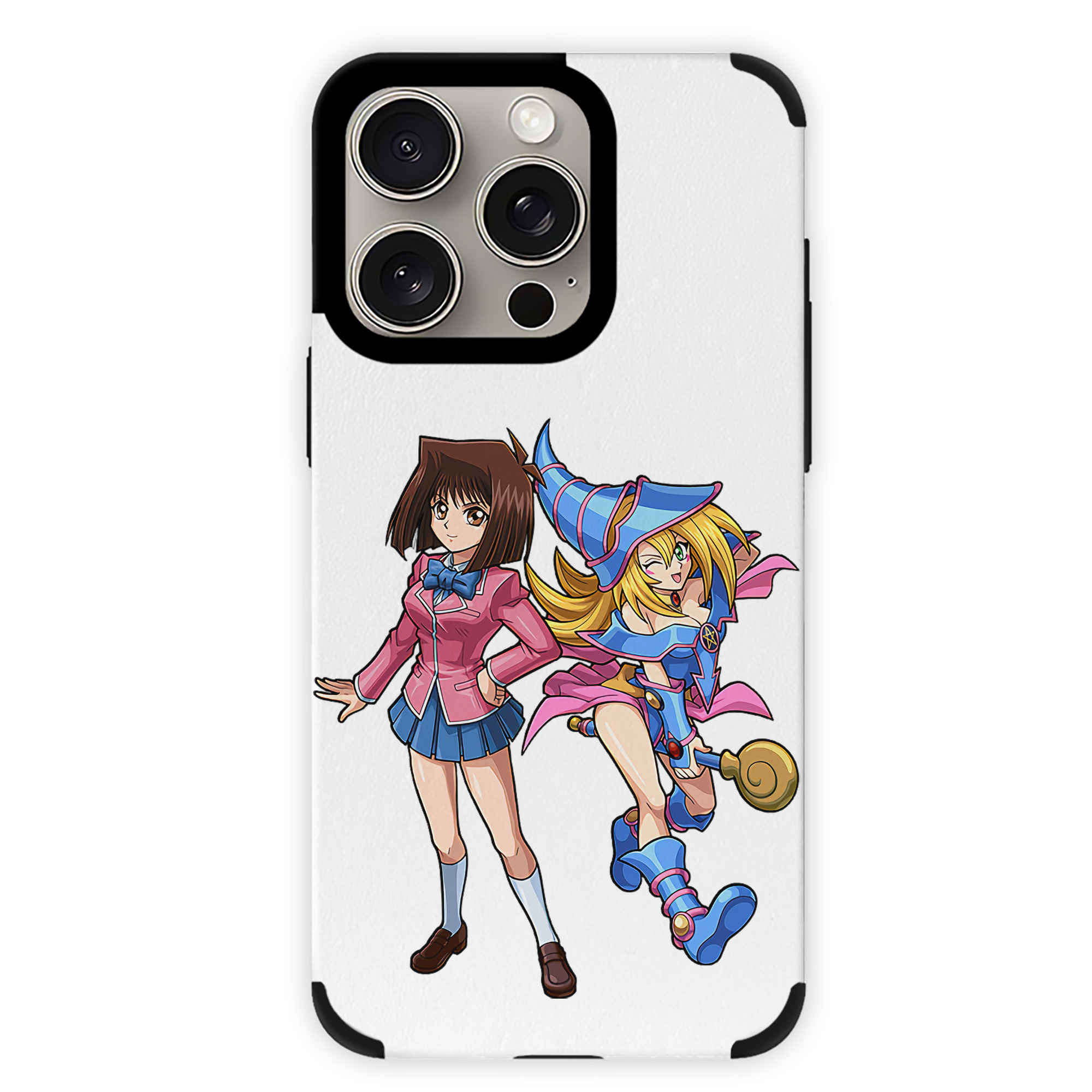 遊☆戯☆王 Yu-Gi-Oh! 【iPhone15ProMax対応】 PUレザー スマホケース 耐衝撃＆黄変防止
