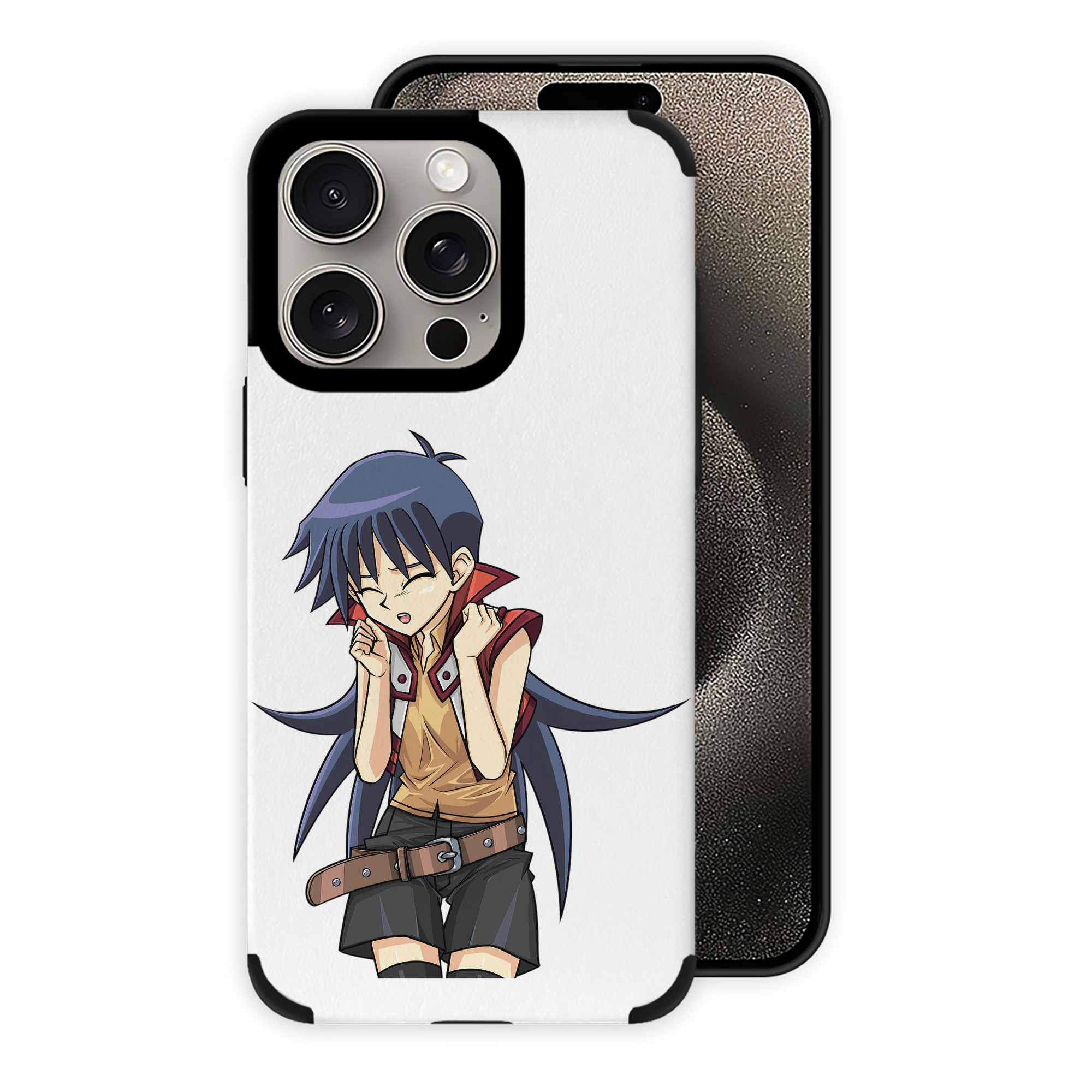 遊☆戯☆王 Yu-Gi-Oh! 【iPhone15ProMax対応】 PUレザー スマホケース 耐衝撃＆黄変防止
