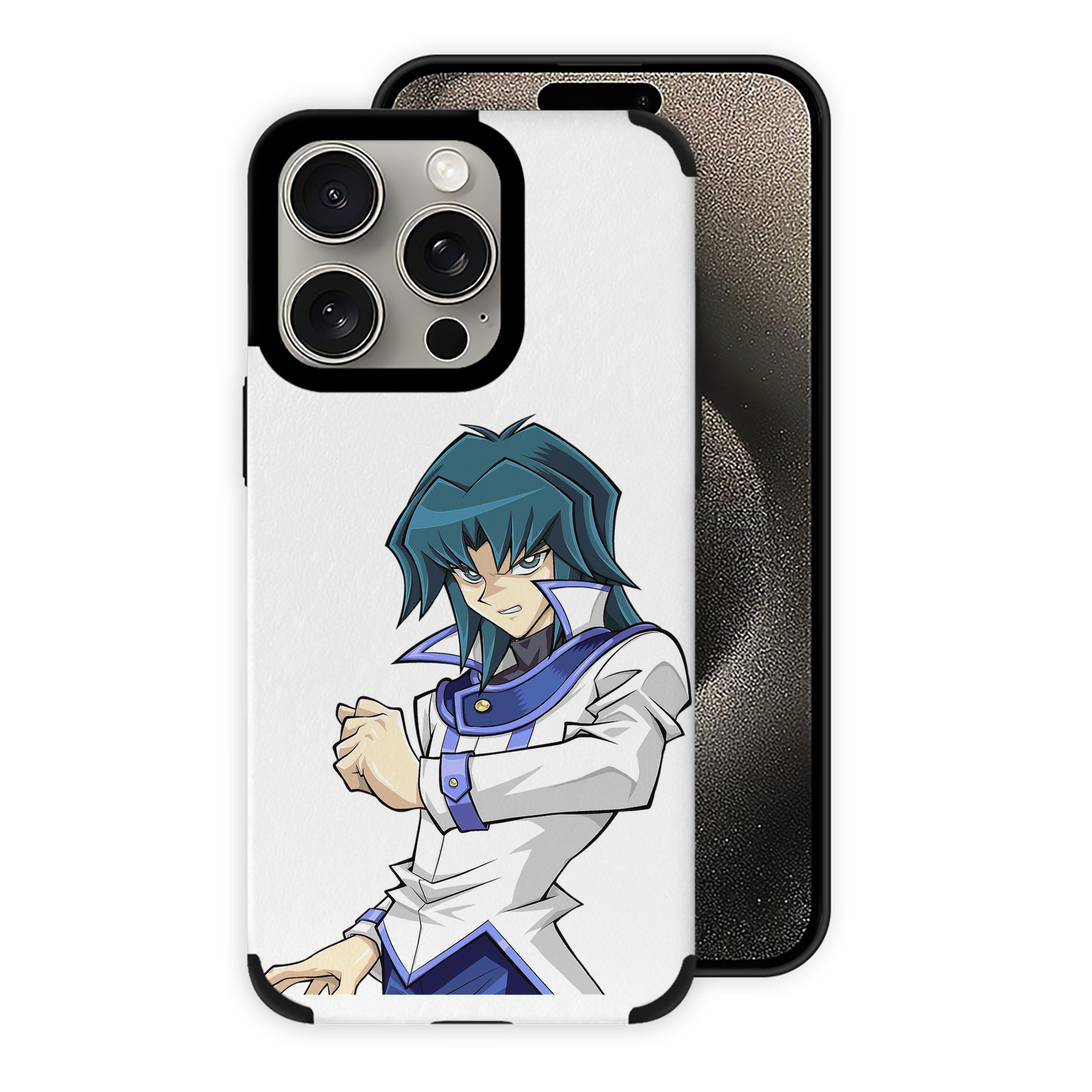 遊☆戯☆王 Yu-Gi-Oh! 【iPhone15ProMax対応】 PUレザー スマホケース 耐衝撃＆黄変防止
