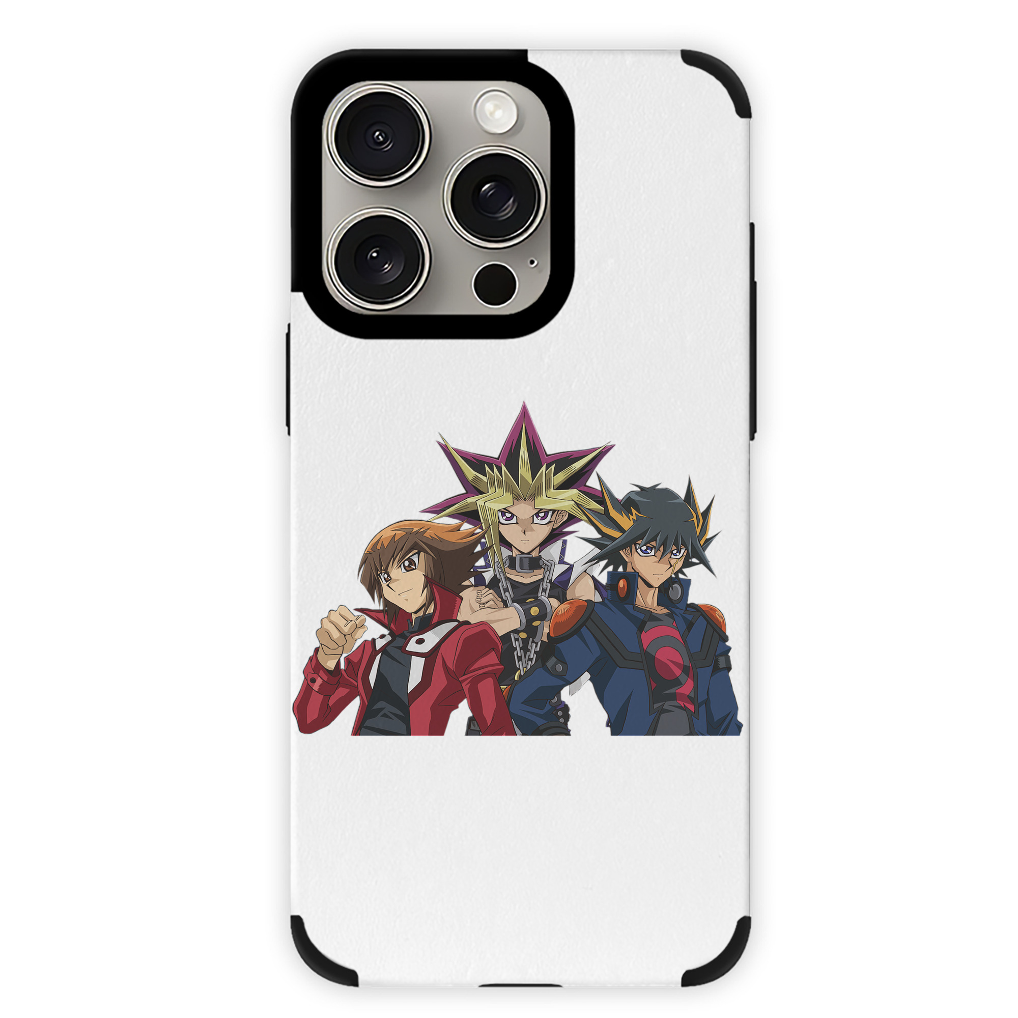遊☆戯☆王 Yu-Gi-Oh! 【iPhone15ProMax対応】 PUレザー スマホケース 耐衝撃＆黄変防止