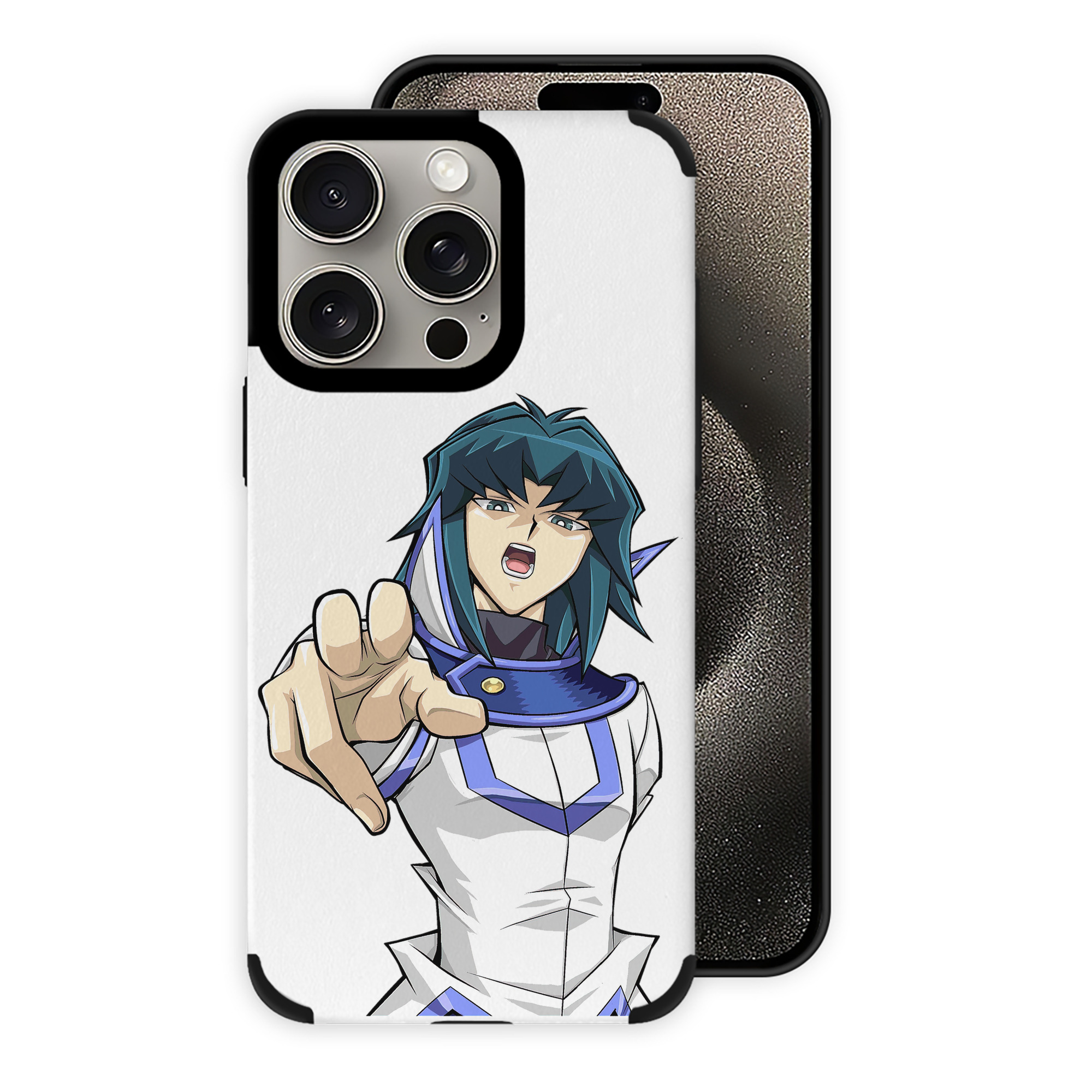 遊☆戯☆王 Yu-Gi-Oh! 【iPhone15ProMax対応】 PUレザー スマホケース 耐衝撃＆黄変防止