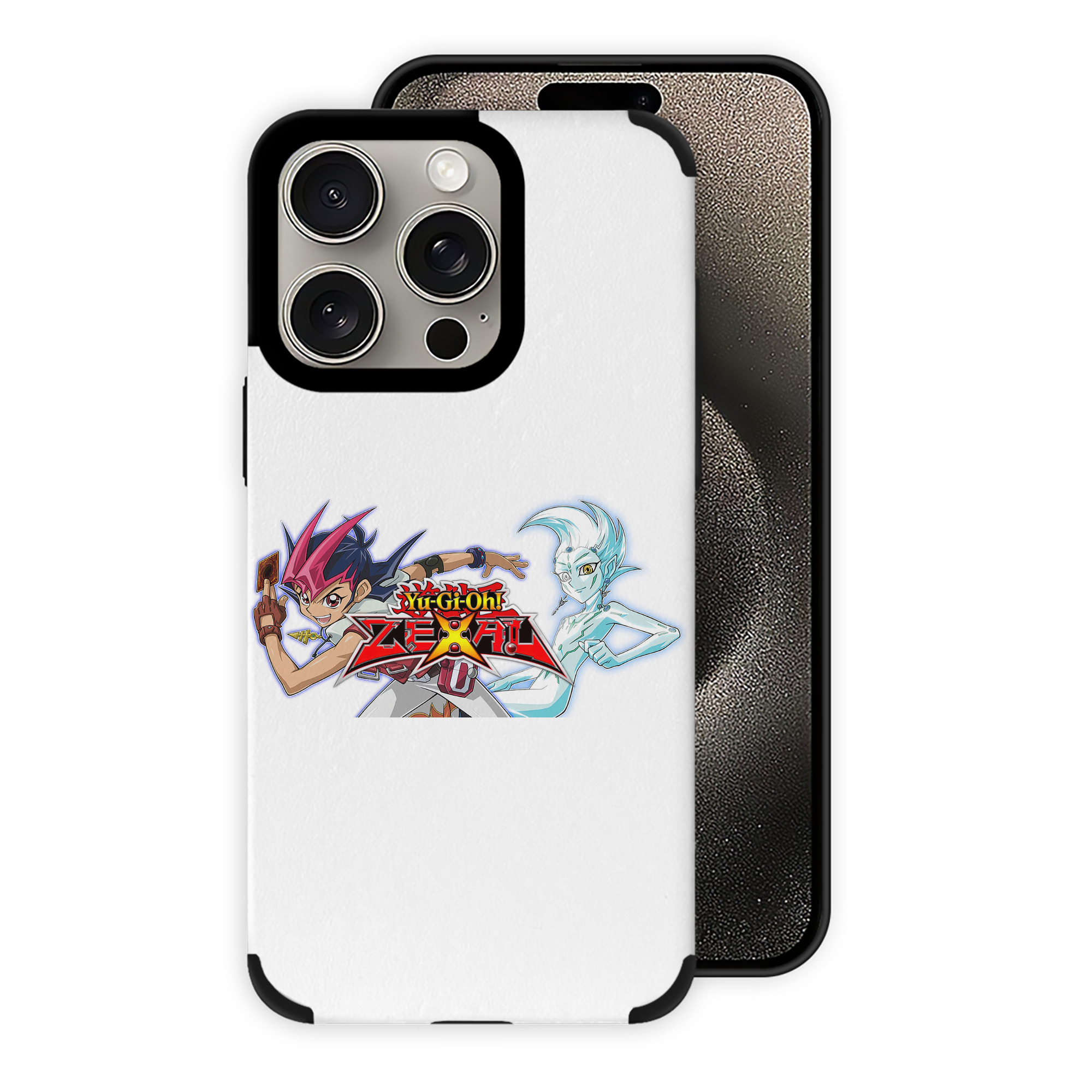 遊☆戯☆王 Yu-Gi-Oh! 【iPhone15ProMax対応】 PUレザー スマホケース 耐衝撃＆黄変防止