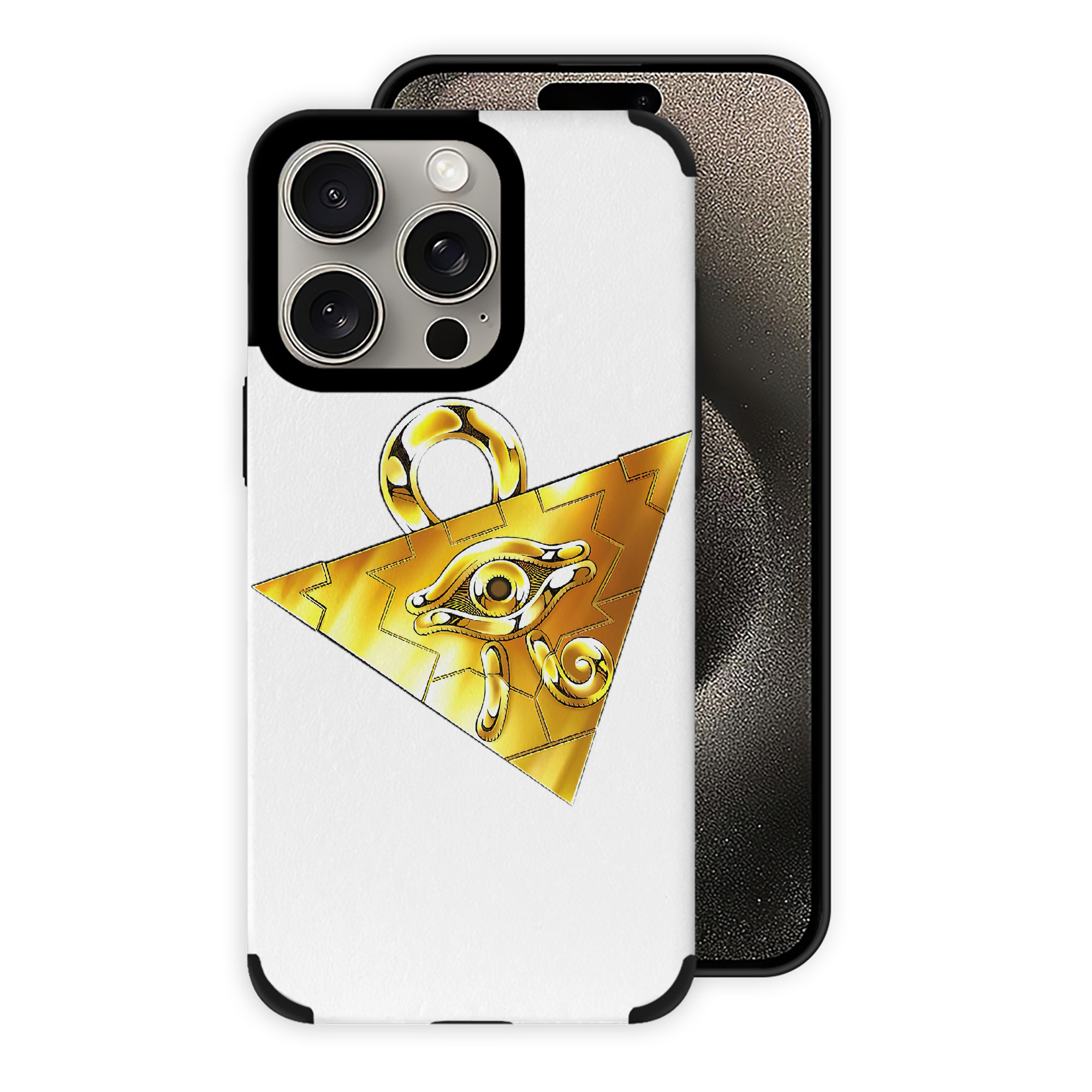 遊☆戯☆王 Yu-Gi-Oh! 【iPhone15ProMax対応】 PUレザー スマホケース 耐衝撃＆黄変防止