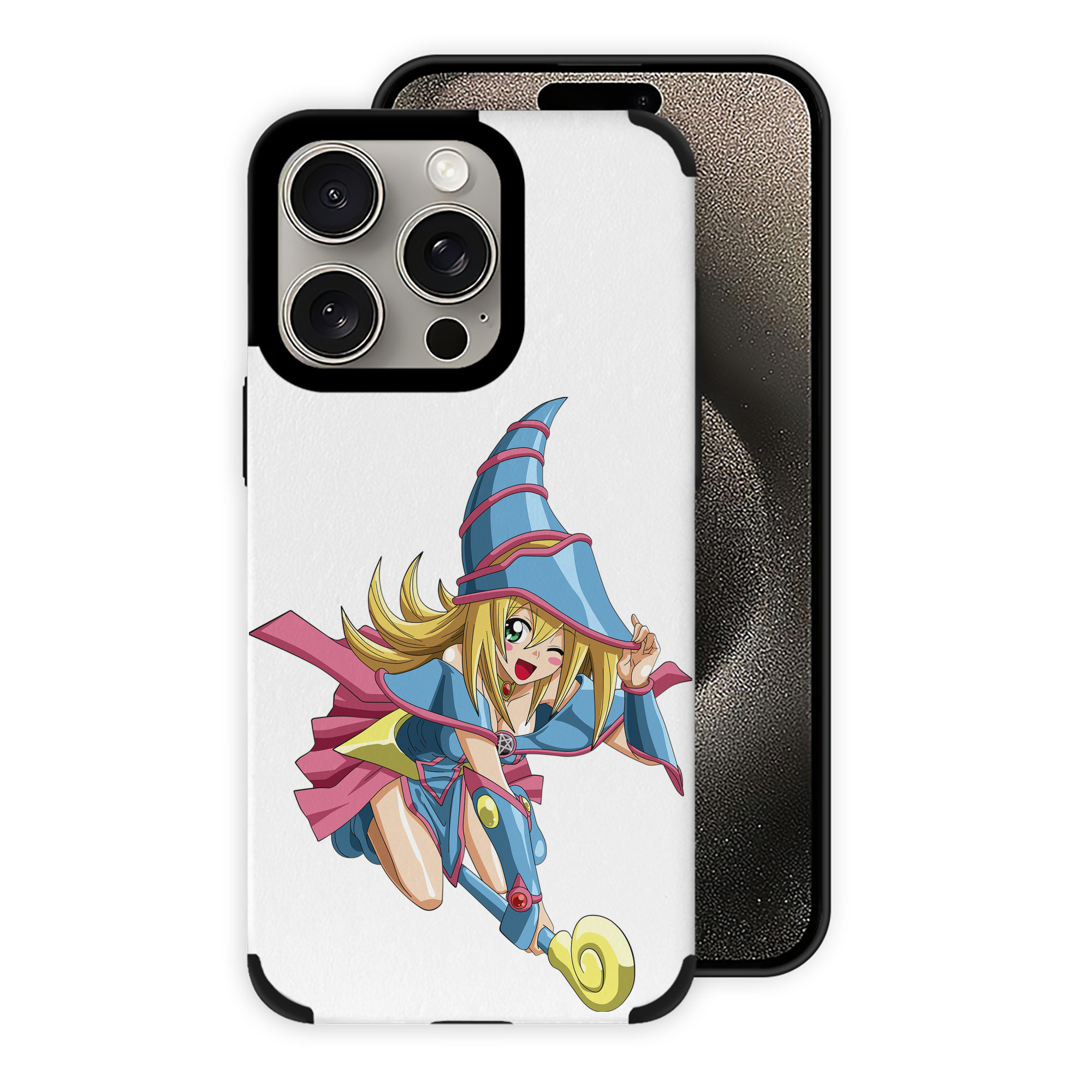 遊☆戯☆王 Yu-Gi-Oh! 【iPhone15ProMax対応】 PUレザー スマホケース 耐衝撃＆黄変防止