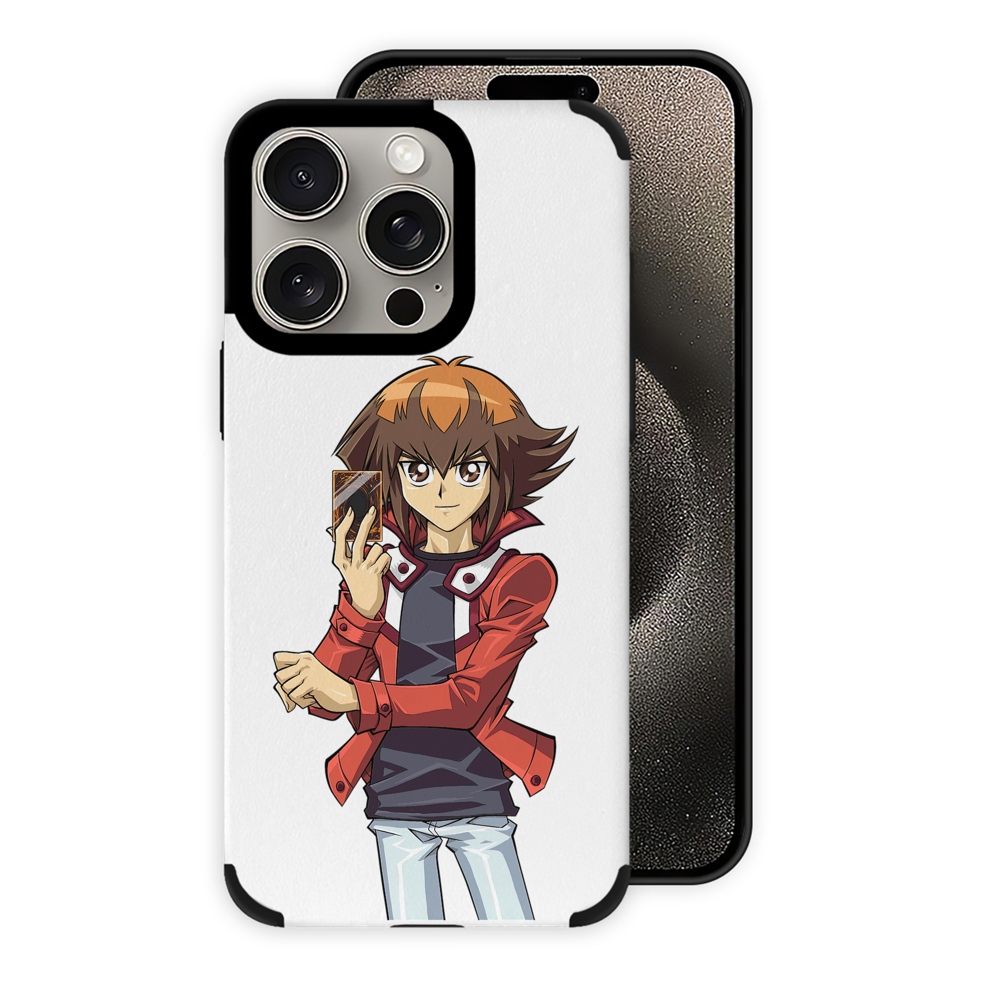 遊☆戯☆王 Yu-Gi-Oh! 【iPhone15ProMax対応】 PUレザー スマホケース 耐衝撃＆黄変防止