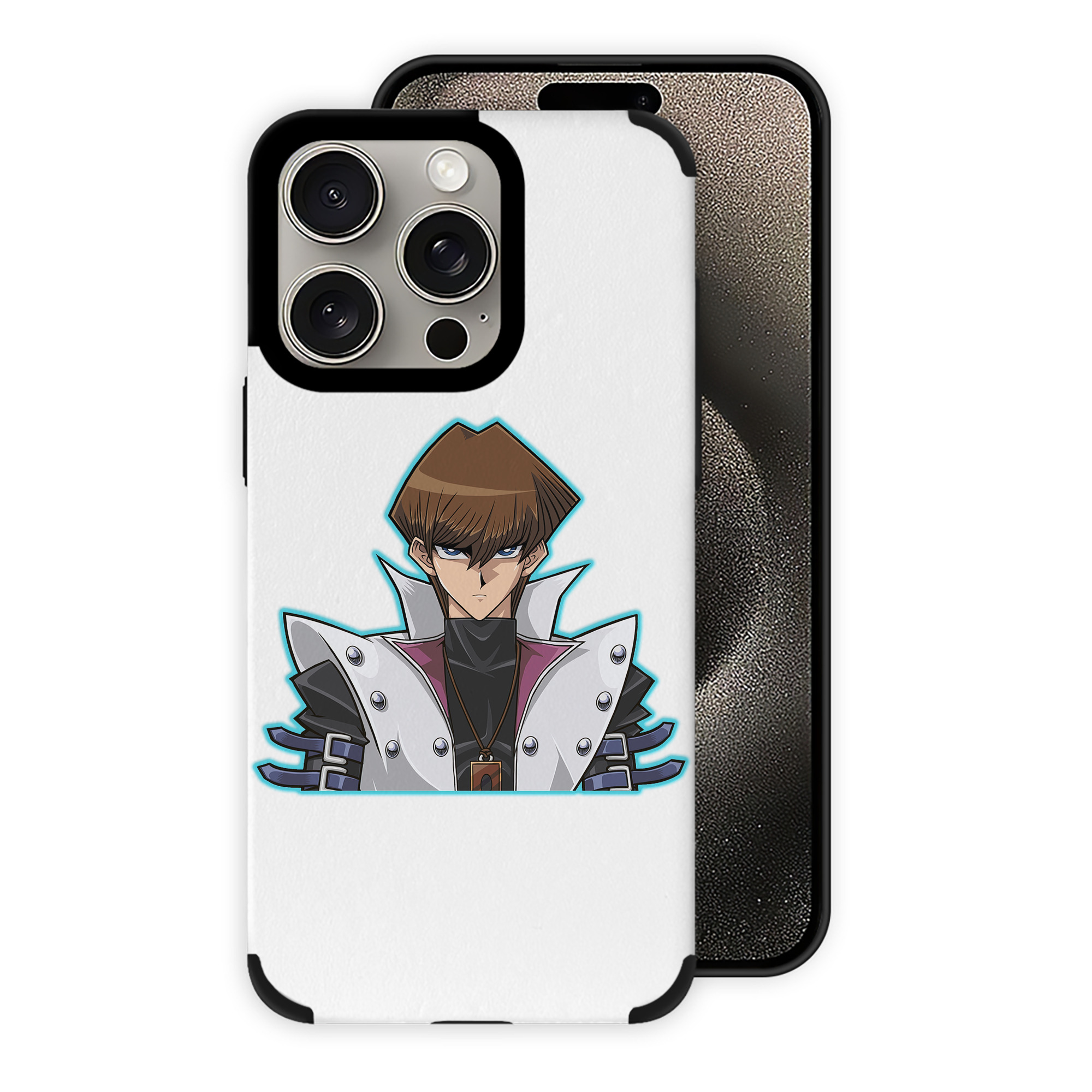 遊☆戯☆王 Yu-Gi-Oh! 【iPhone15ProMax対応】 PUレザー スマホケース 耐衝撃＆黄変防止