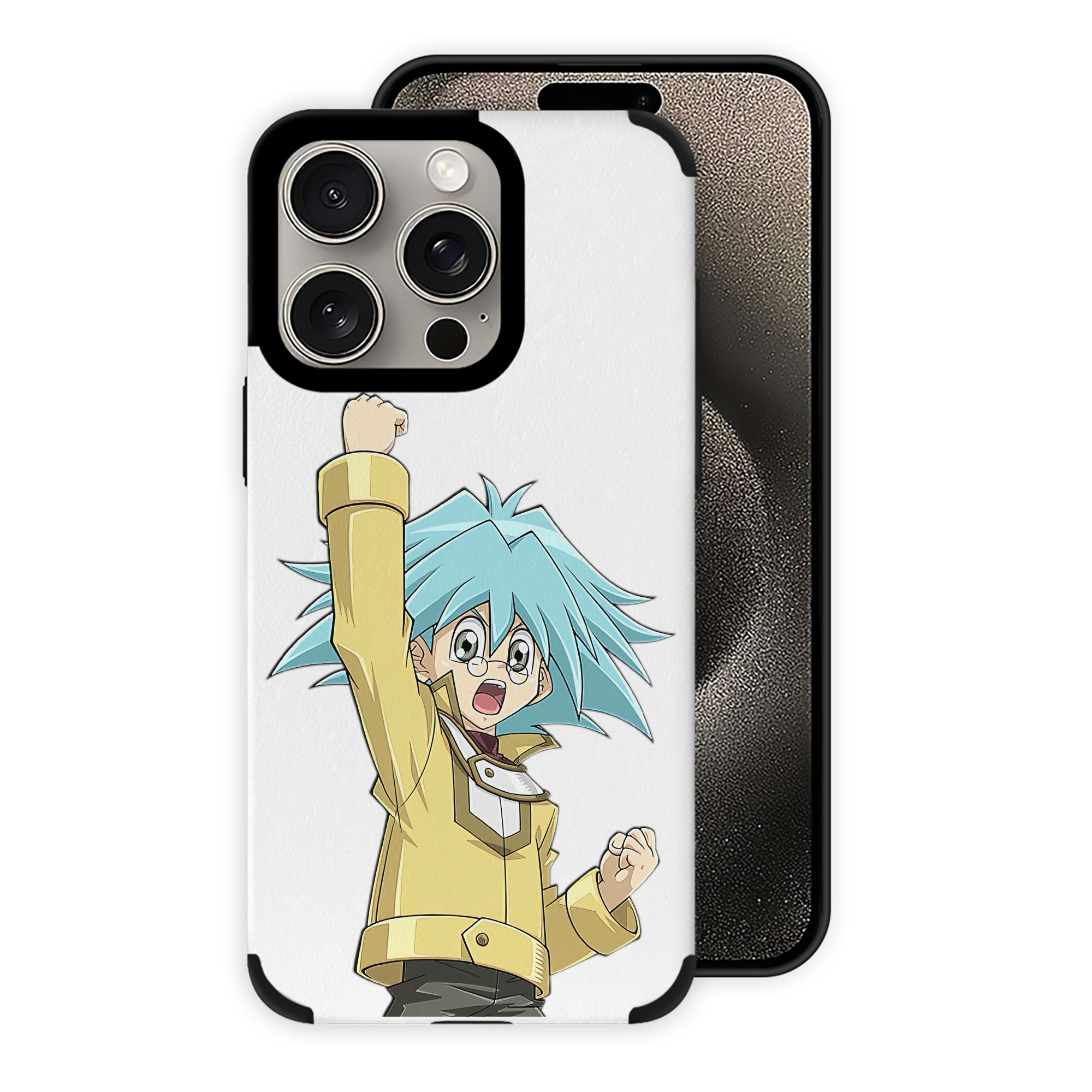遊☆戯☆王 Yu-Gi-Oh! 【iPhone15ProMax対応】 PUレザー スマホケース 耐衝撃＆黄変防止