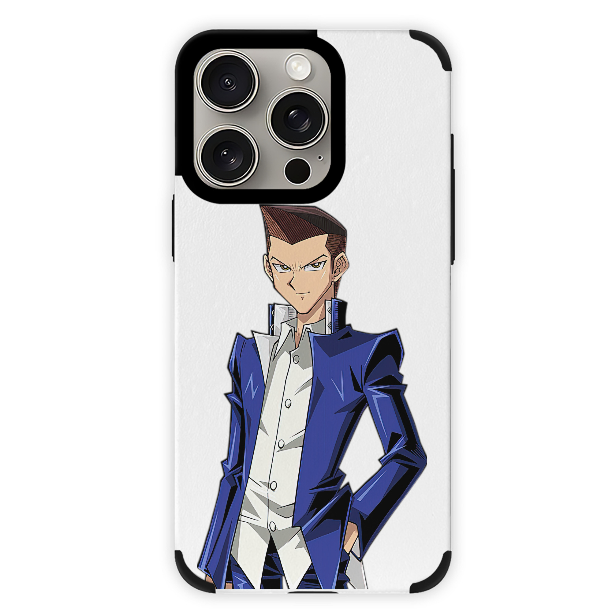遊☆戯☆王 Yu-Gi-Oh! 【iPhone15ProMax対応】 PUレザー スマホケース 耐衝撃＆黄変防止