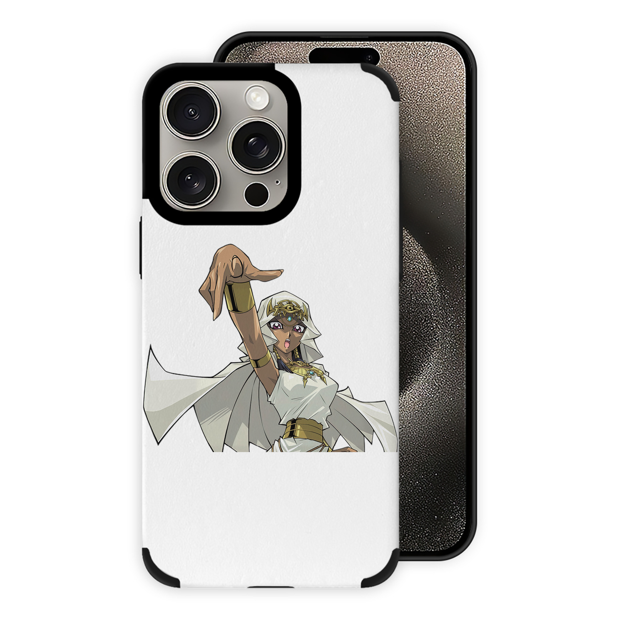 遊☆戯☆王 Yu-Gi-Oh! 【iPhone15ProMax対応】 PUレザー スマホケース 耐衝撃＆黄変防止