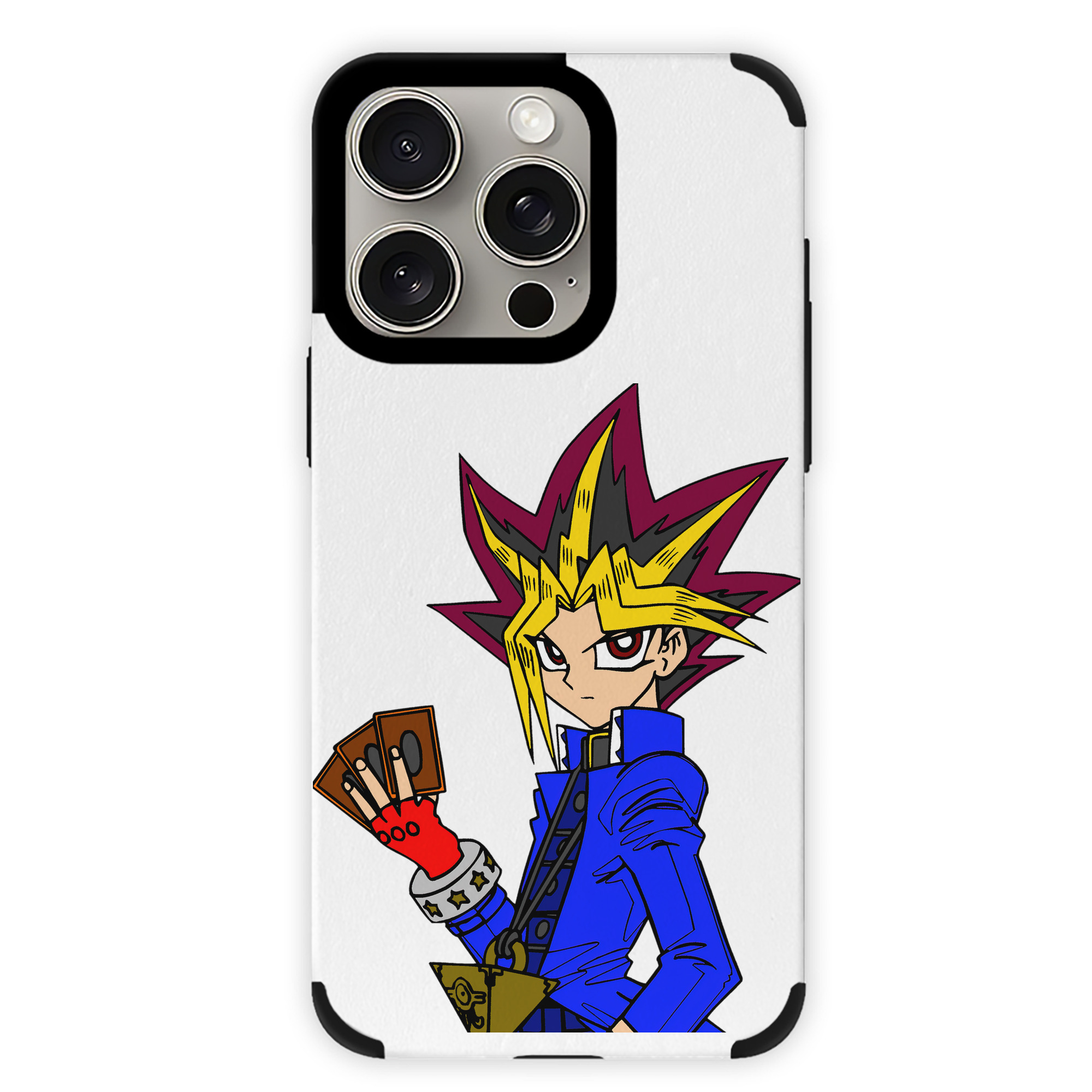 遊☆戯☆王 Yu-Gi-Oh! 【iPhone15ProMax対応】 PUレザー スマホケース 耐衝撃＆黄変防止