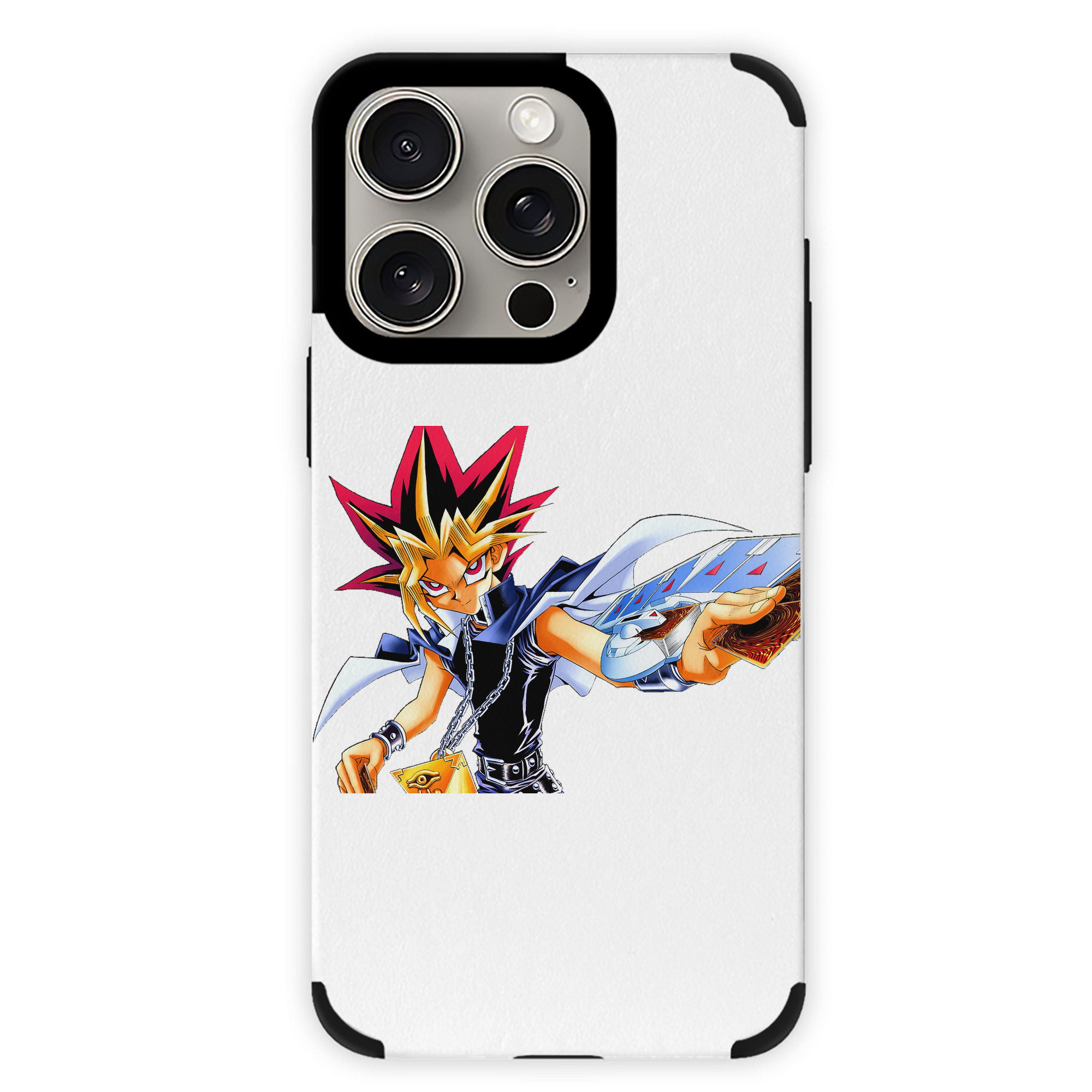 遊☆戯☆王 Yu-Gi-Oh! 【iPhone15ProMax対応】 PUレザー スマホケース 耐衝撃＆黄変防止