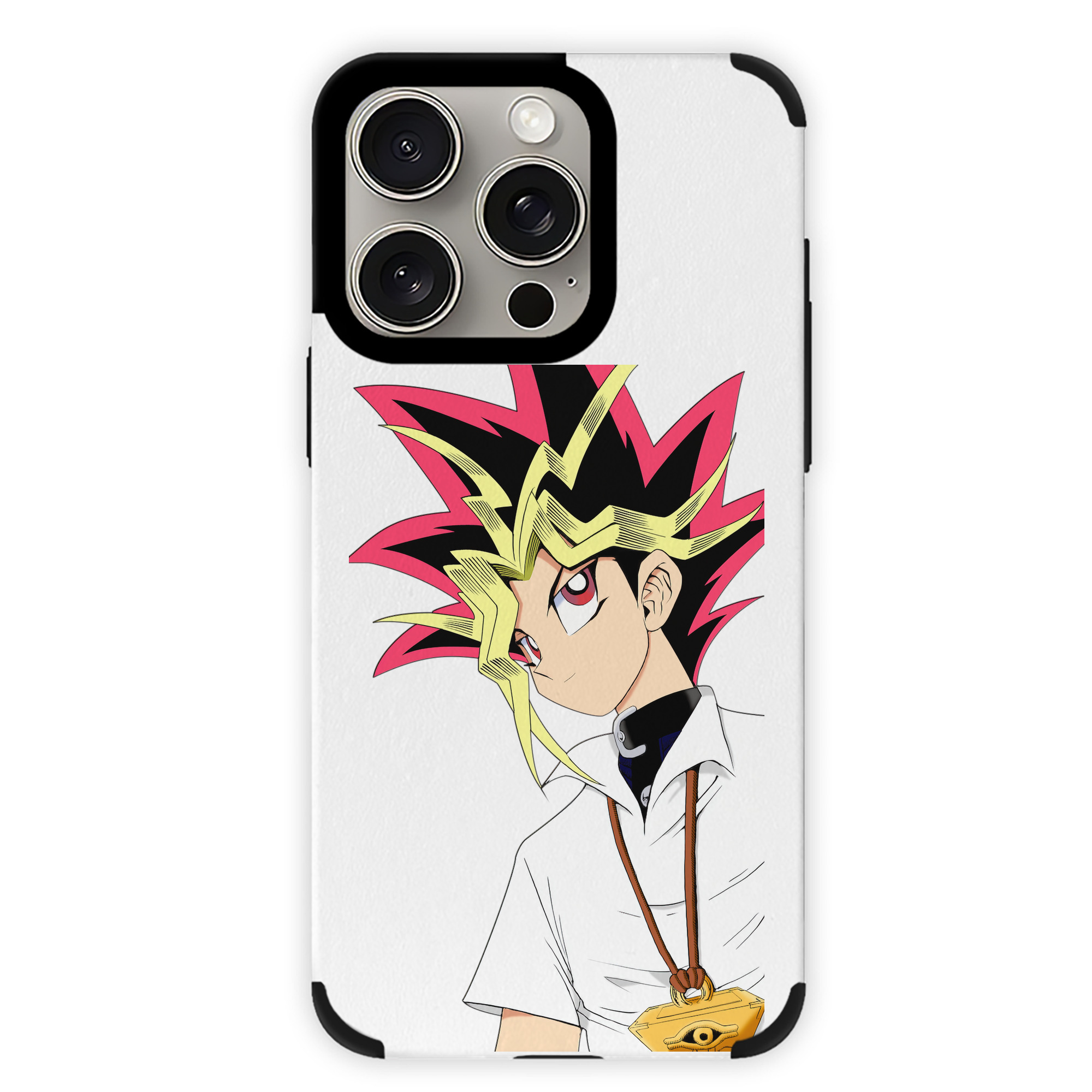 （画像用） 遊☆戯☆王 Yu-Gi-Oh! 【iPhone15ProMax対応】 PUレザー スマホケース 耐衝撃＆黄変防止