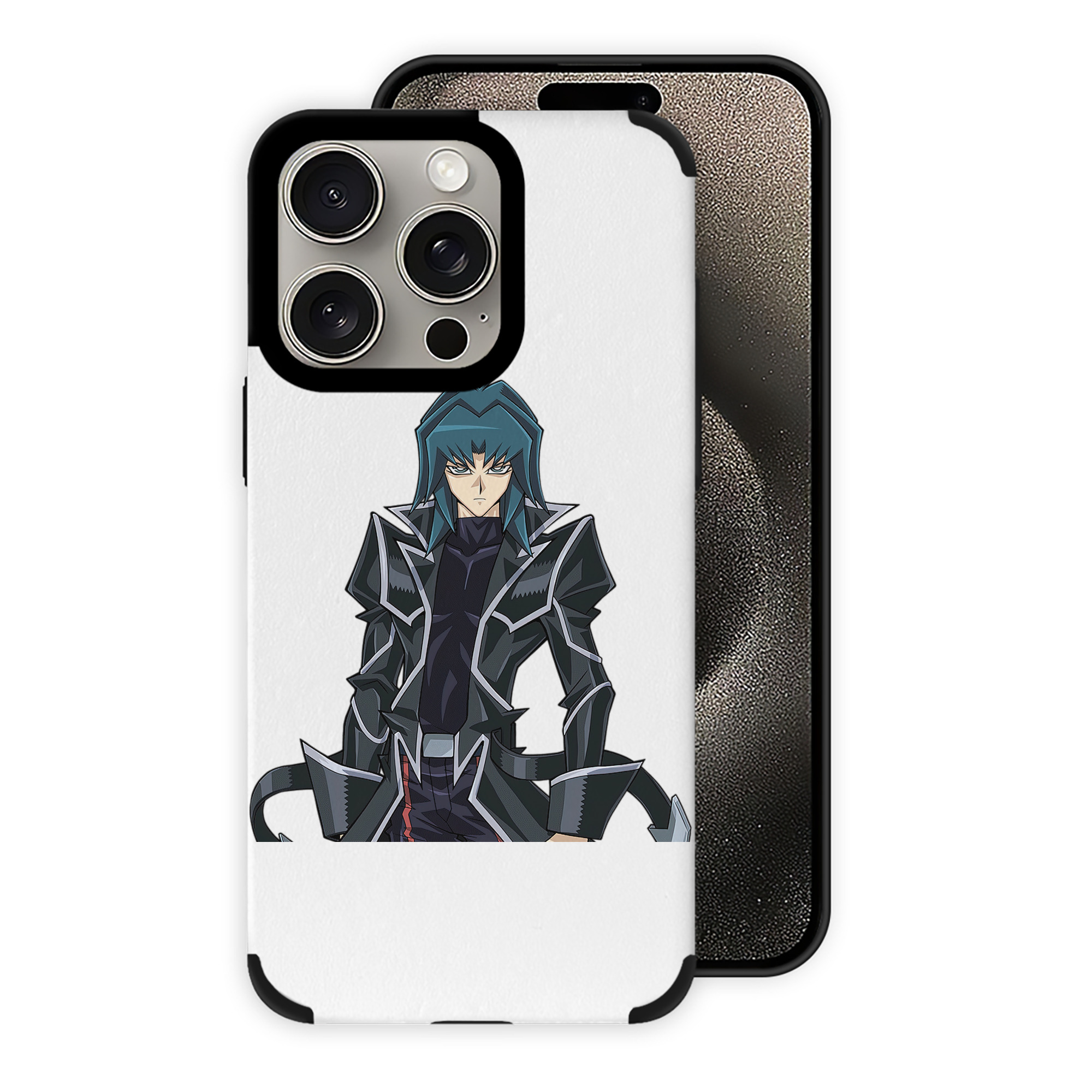 遊☆戯☆王 Yu-Gi-Oh! 【iPhone15ProMax対応】 PUレザー スマホケース 耐衝撃＆黄変防止