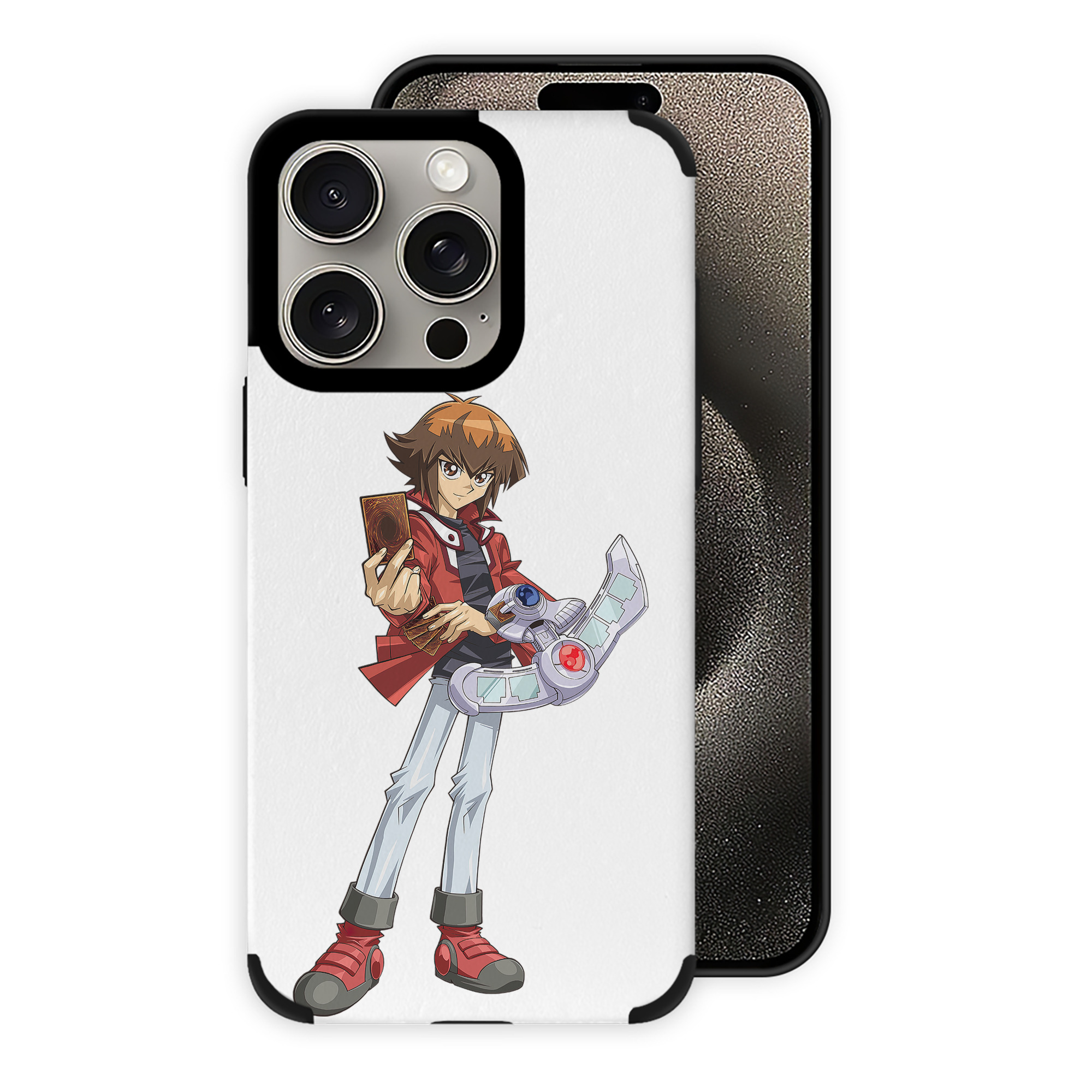 遊☆戯☆王 Yu-Gi-Oh! 【iPhone15ProMax対応】 PUレザー スマホケース 耐衝撃＆黄変防止