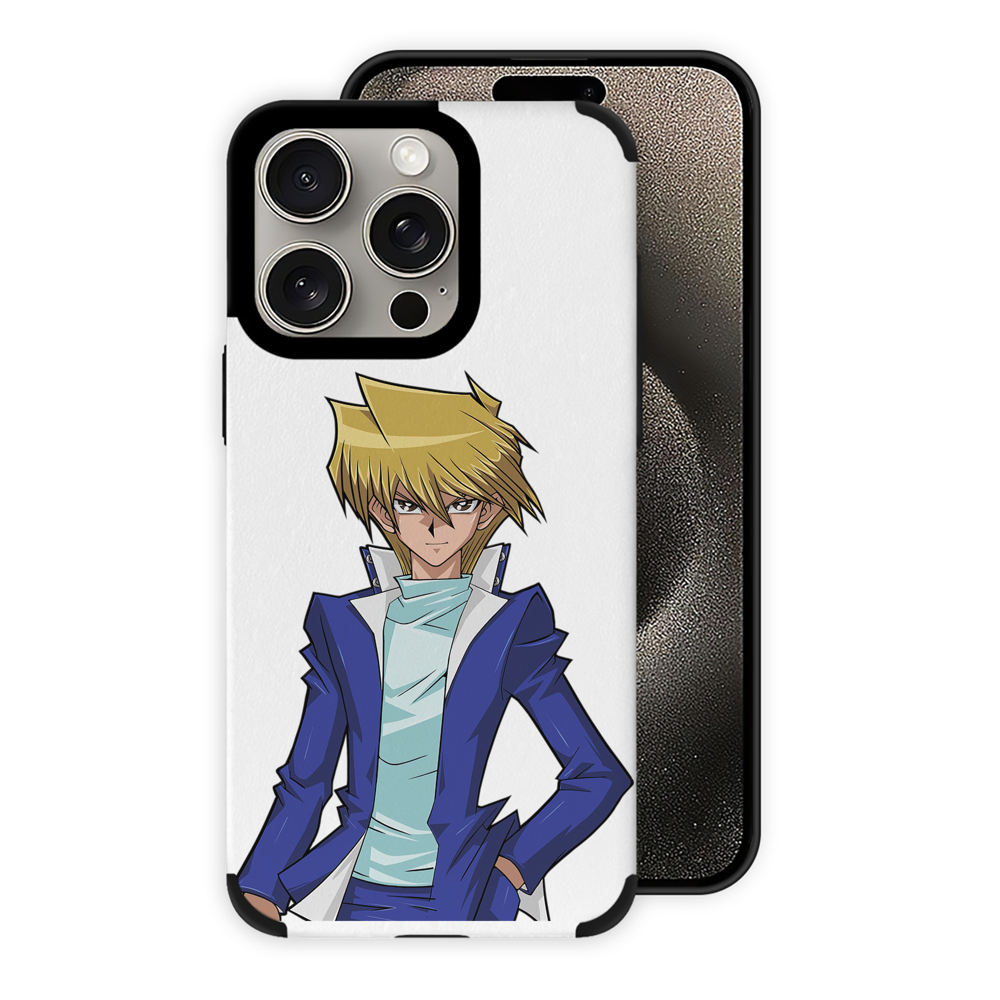 （画像用） 遊☆戯☆王 Yu-Gi-Oh! 【iPhone15ProMax対応】 PUレザー スマホケース 耐衝撃＆黄変防止