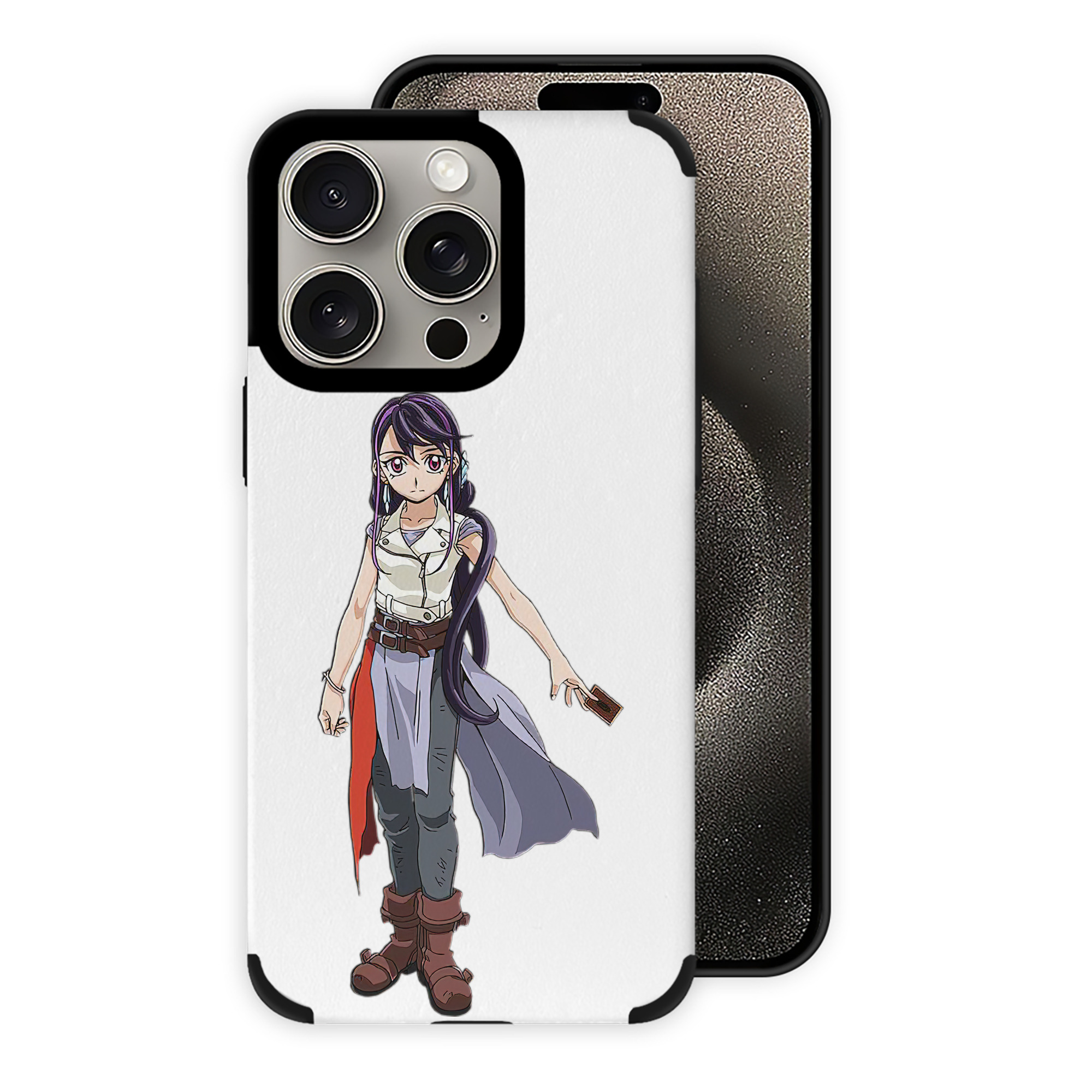 遊☆戯☆王 Yu-Gi-Oh! 【iPhone15ProMax対応】 PUレザー スマホケース 耐衝撃＆黄変防止