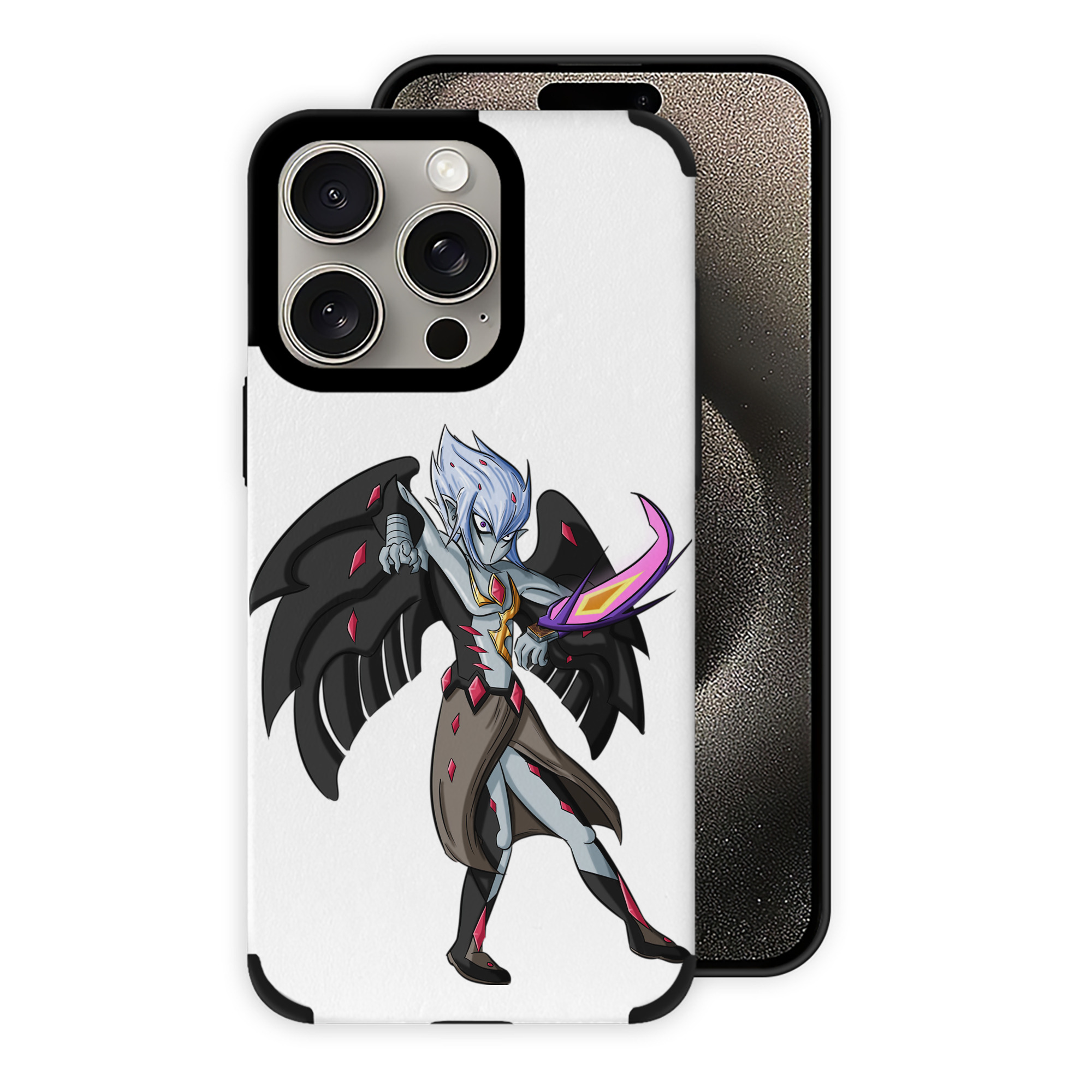 （画像用） 遊☆戯☆王 Yu-Gi-Oh! 【iPhone15ProMax対応】 PUレザー スマホケース 耐衝撃＆黄変防止