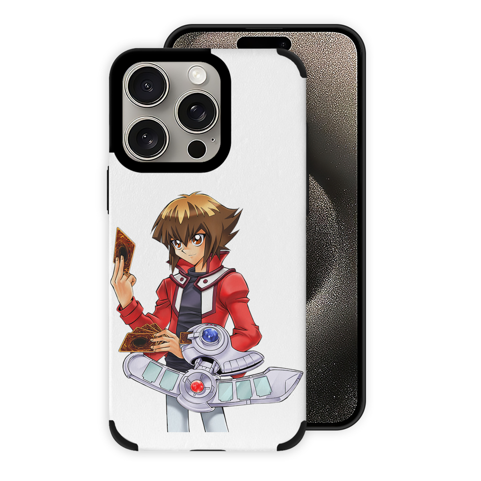 遊☆戯☆王 Yu-Gi-Oh! 【iPhone15ProMax対応】 PUレザー スマホケース 耐衝撃＆黄変防止