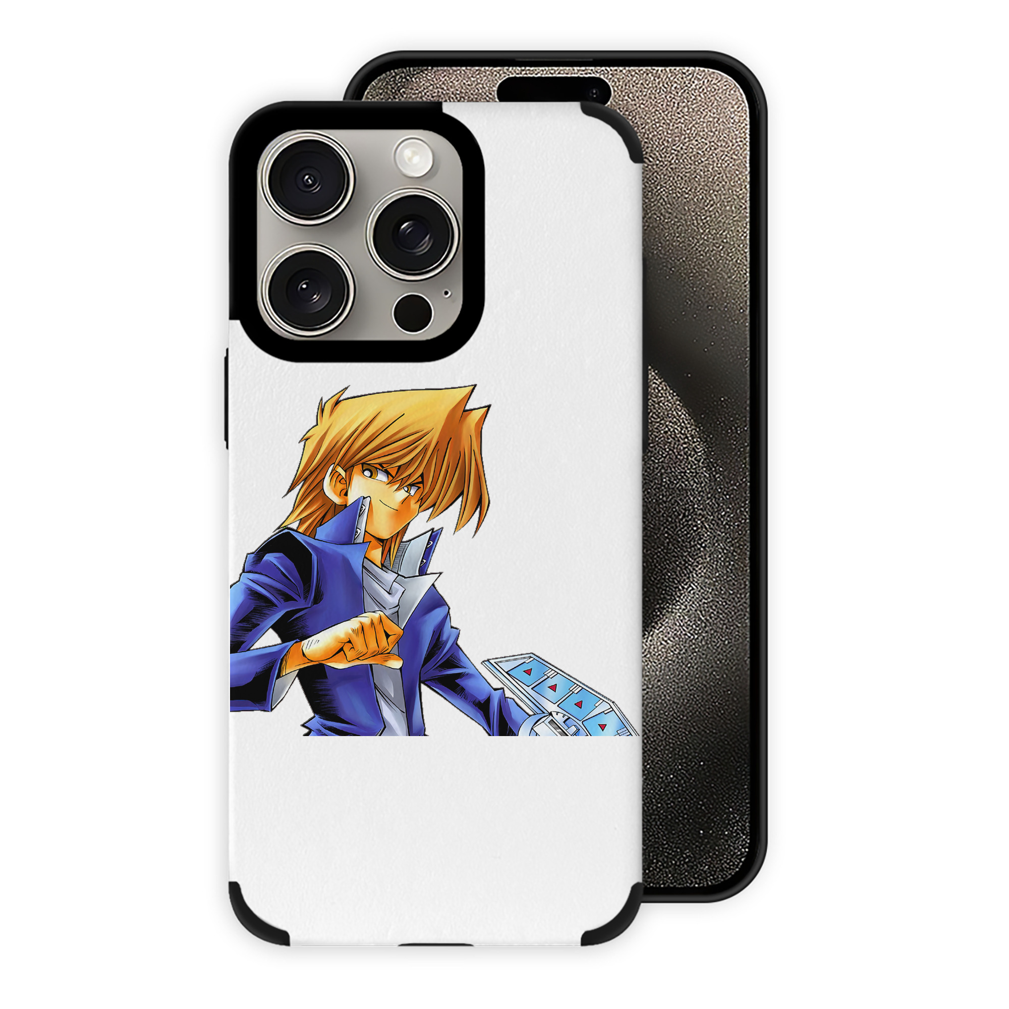 （画像用） 遊☆戯☆王 Yu-Gi-Oh! 【iPhone15ProMax対応】 PUレザー スマホケース 耐衝撃＆黄変防止