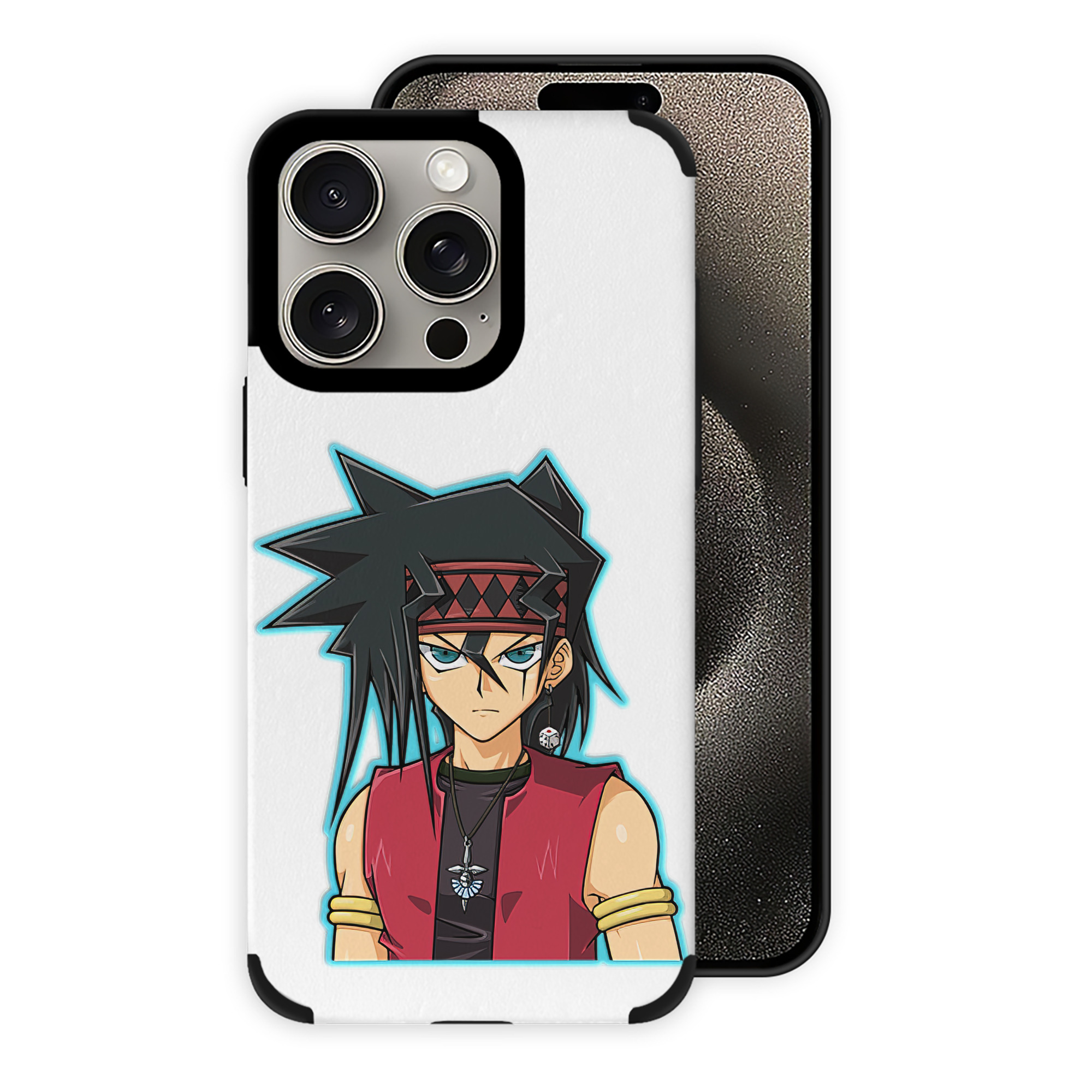 （画像用） 遊☆戯☆王 Yu-Gi-Oh! 【iPhone15ProMax対応】 PUレザー スマホケース 耐衝撃＆黄変防止